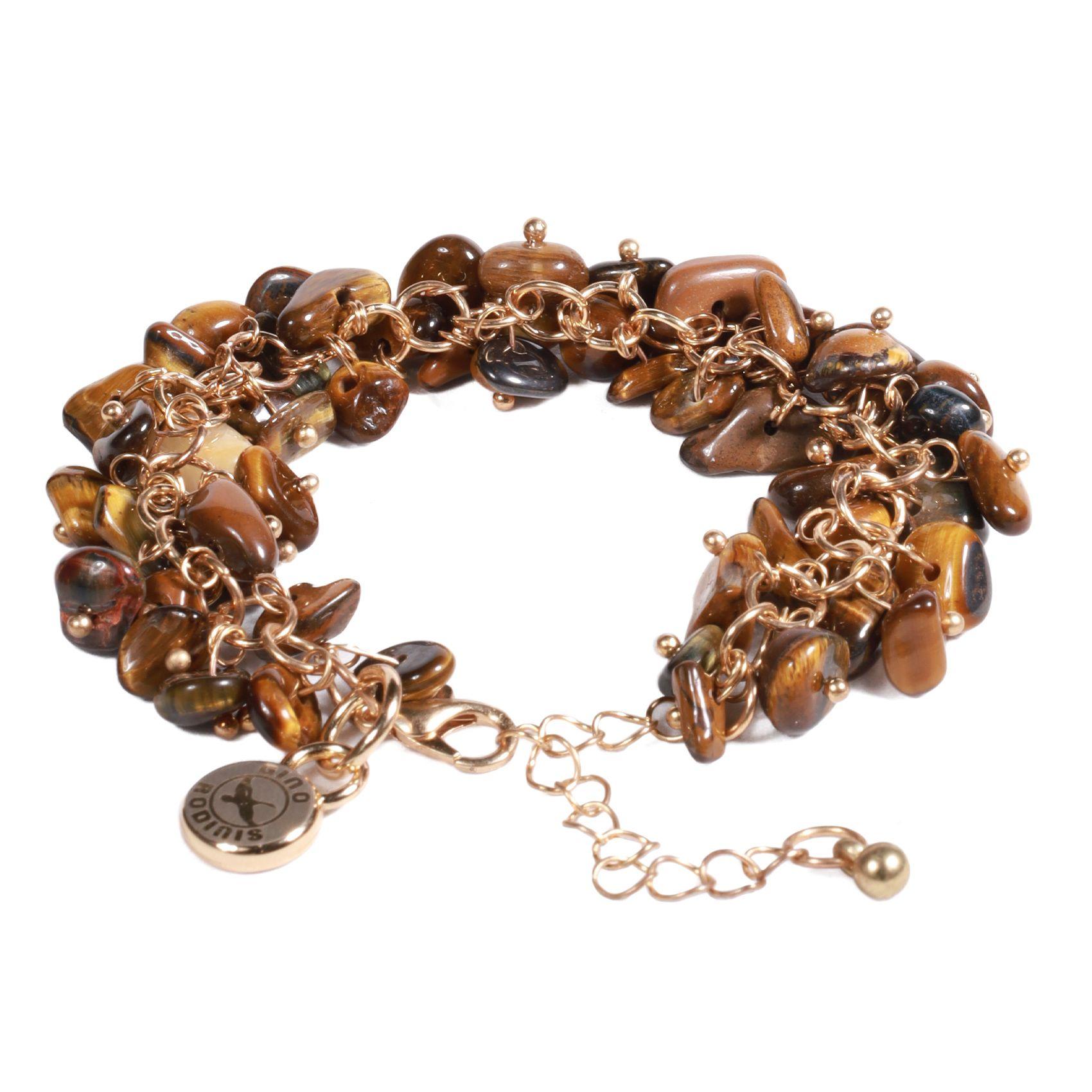 BRAZALETE MUJER GINO RODINIS B511 | Café-1