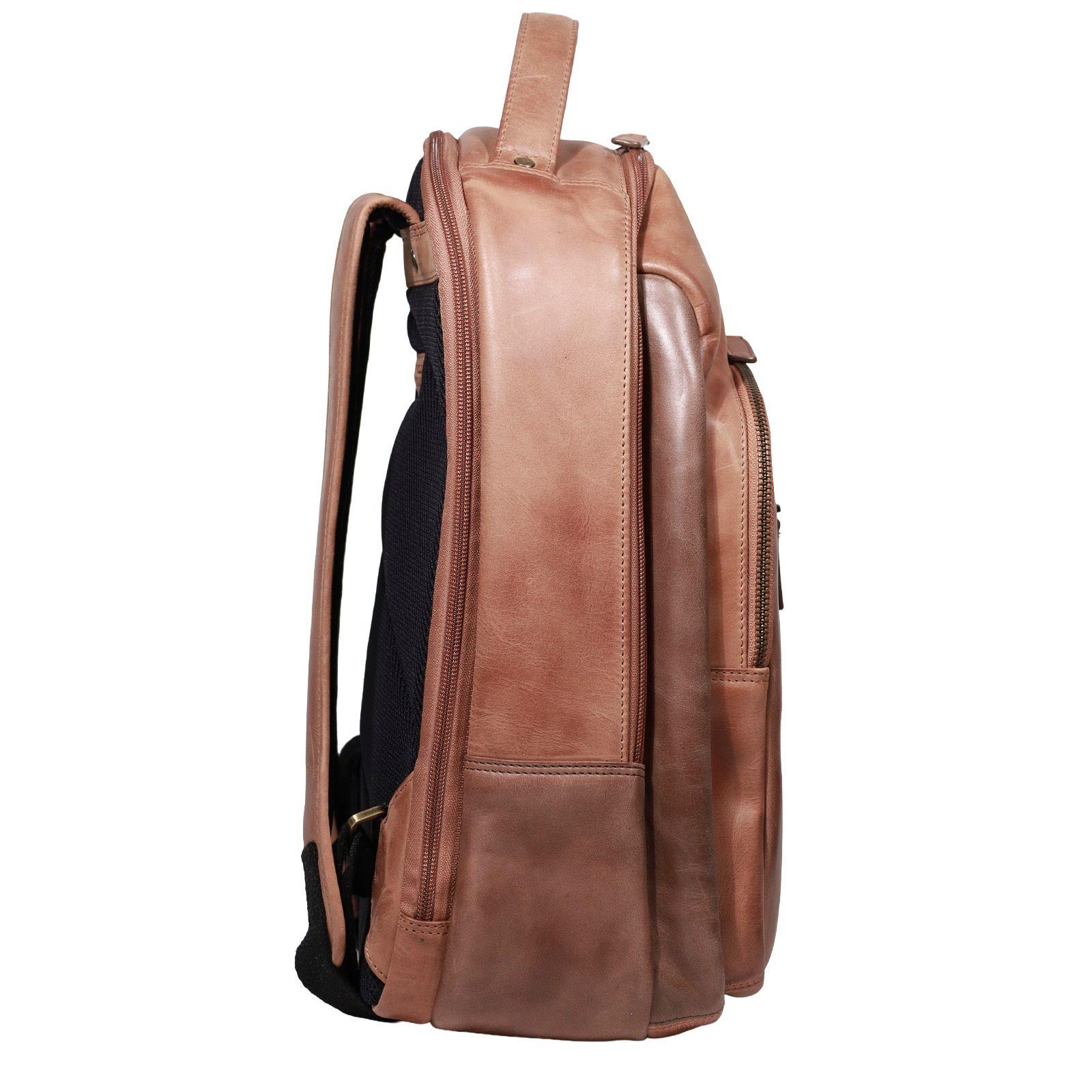 MOCHILA HOMBRE  GINO RODINIS  2113 CAMEL-2