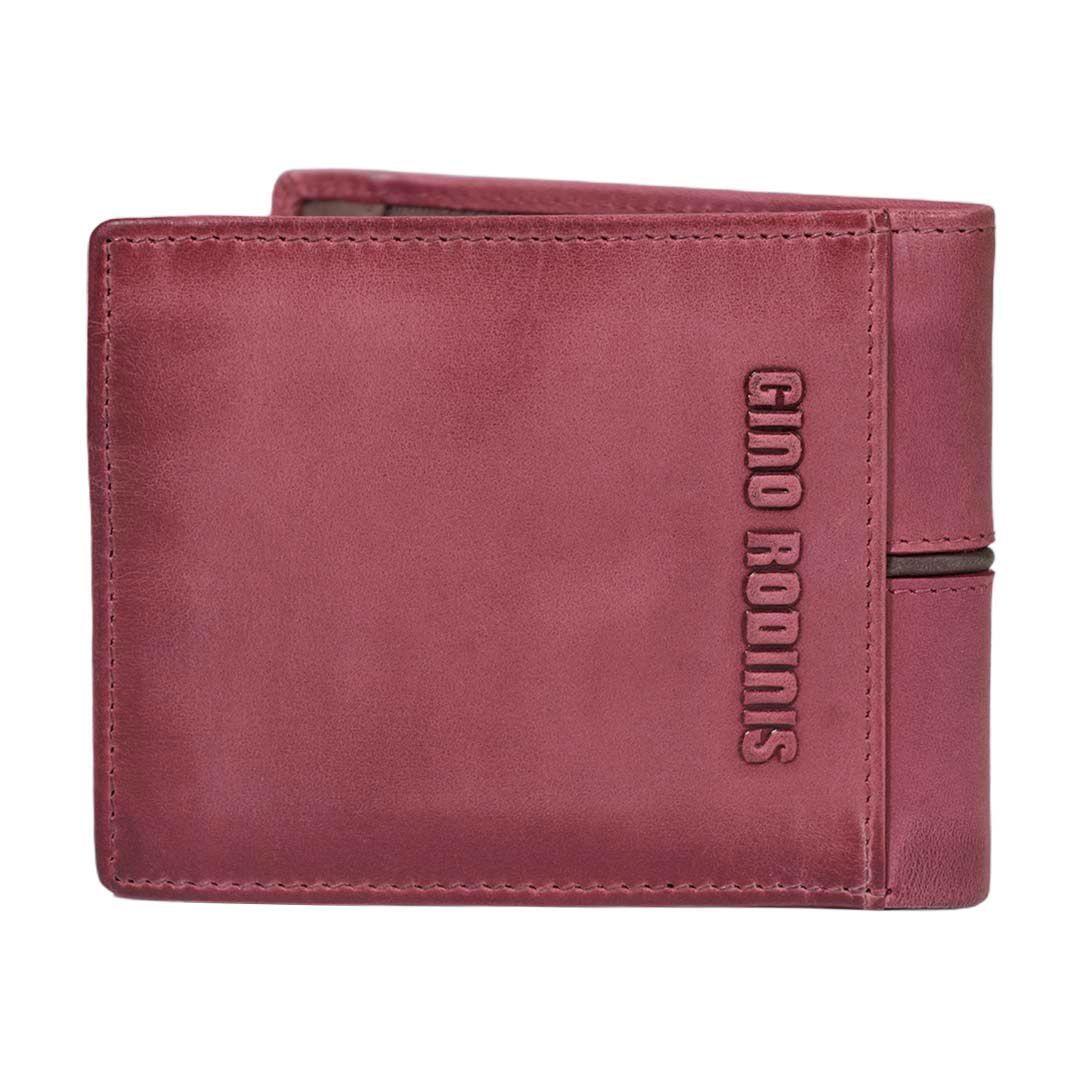 Billetera Gino Rodinis Texas 161 Rojo/Marrón-4
