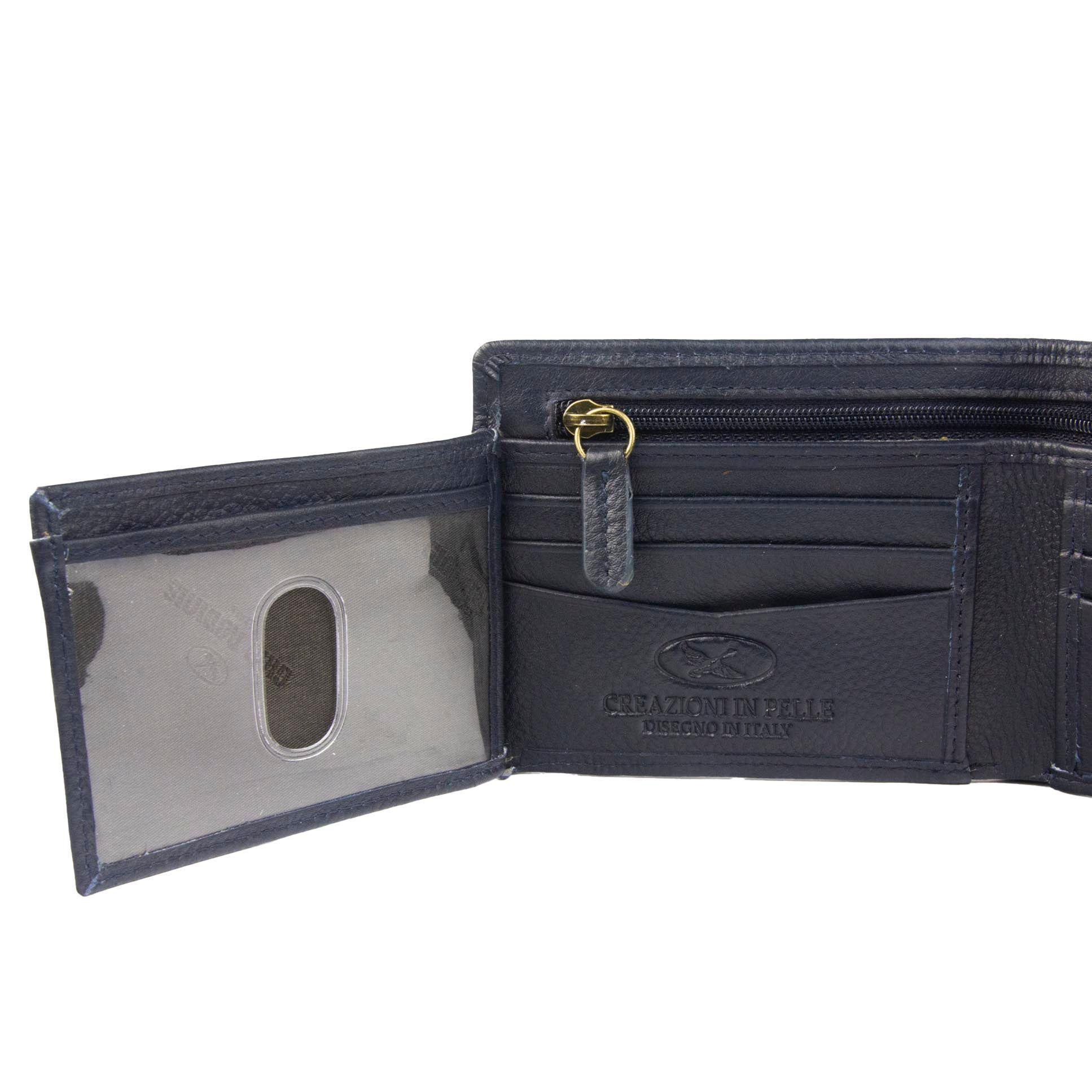 Billetera de hombre Capri 987 Azul Gino Rodinis-3