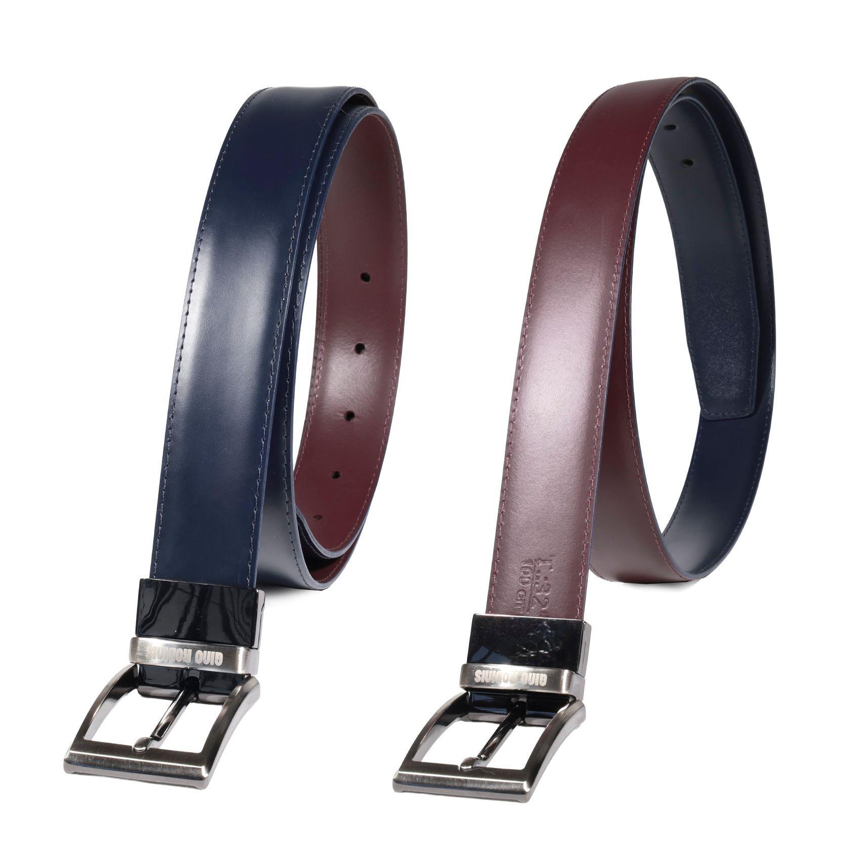 CINTURON REVERSIBLE HOMBRE  GINO RODINIS  1964  |  AZUL -2