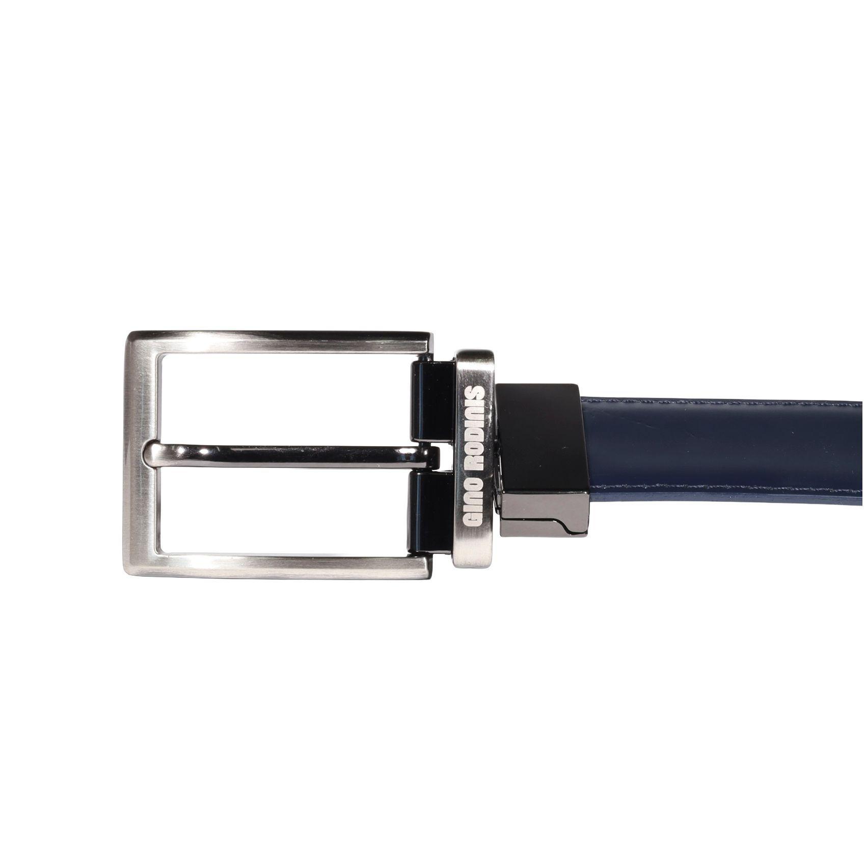 CINTURON REVERSIBLE HOMBRE  GINO RODINIS  1964  |  AZUL -3