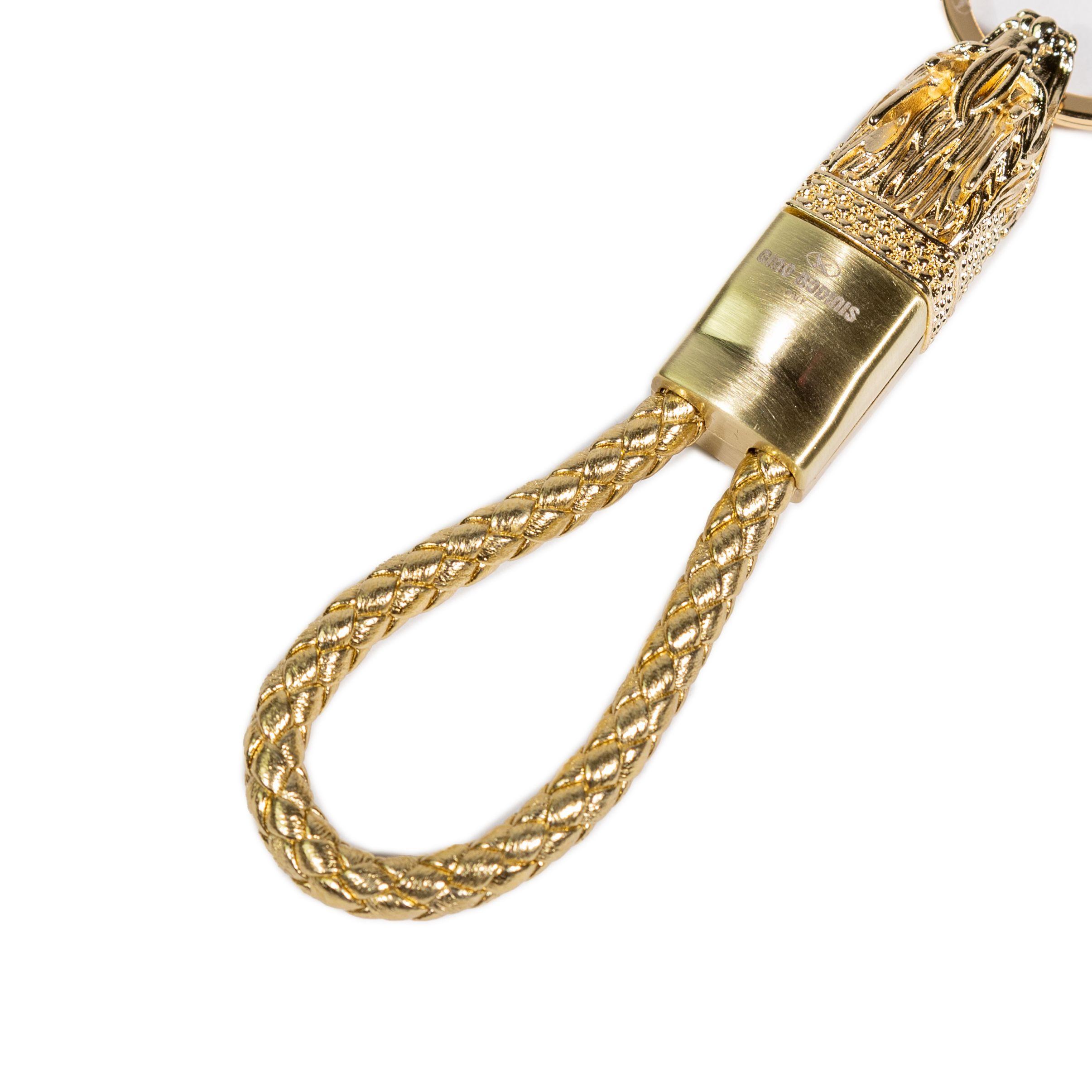 Llavero De Hombre LL101 Dorado Gino Rodinis-2