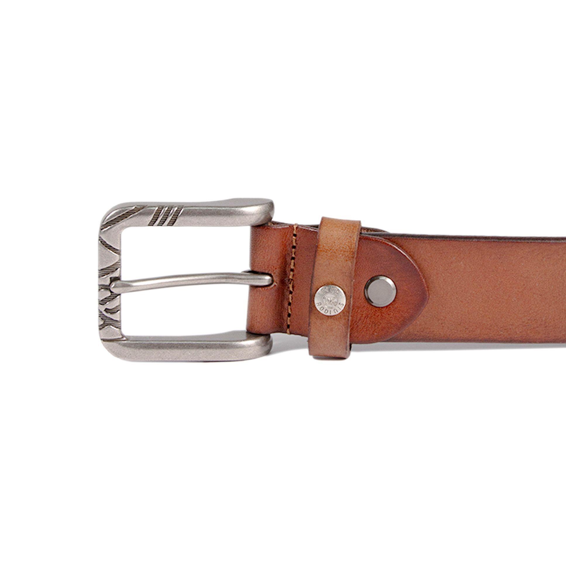 Cinturón Gino Rodinis 1984 Camel 110cm-3