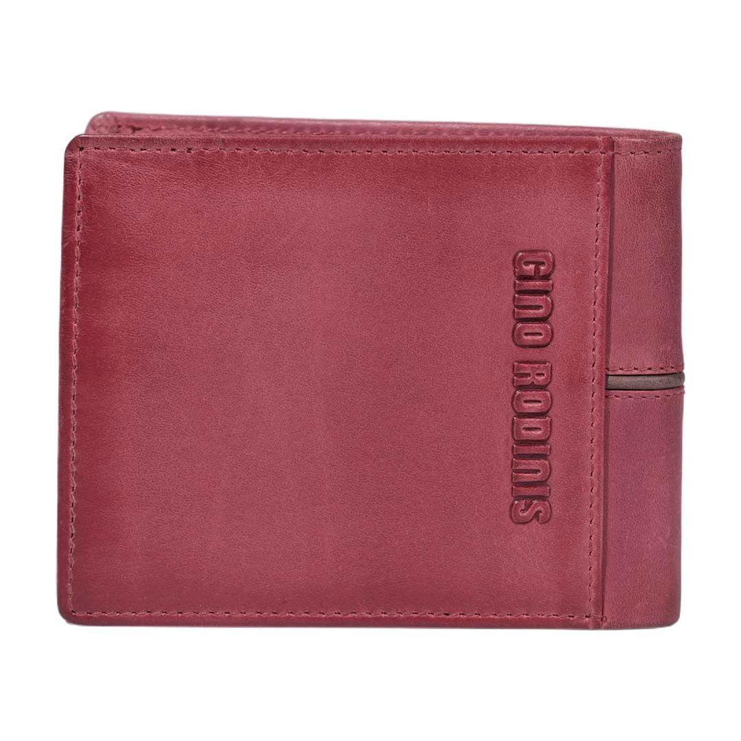 Billetera Gino Rodinis Texas 162 Rojo/Marrón-5