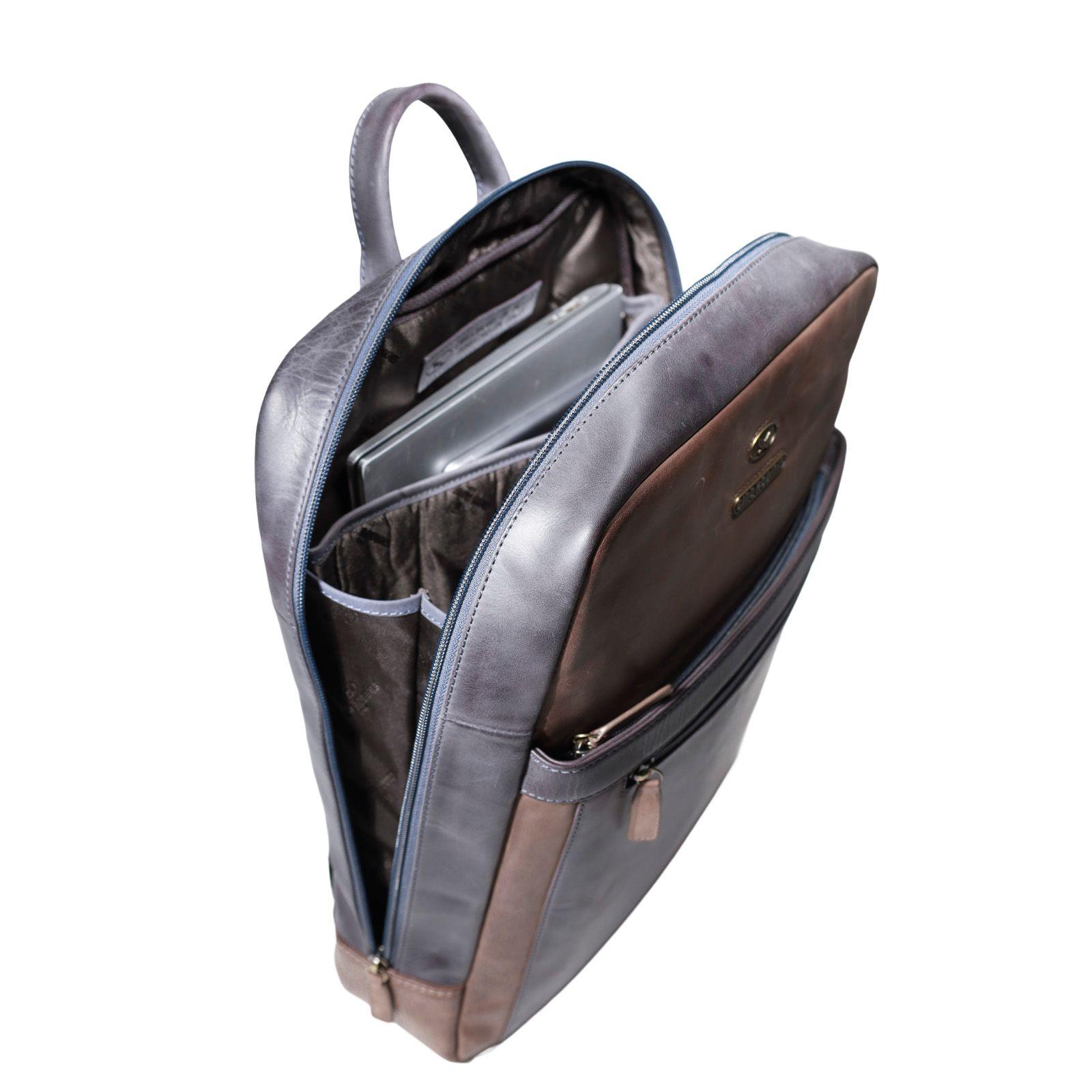MOCHILA HOMBRE  GINO RODINIS  2118 AZUL-4
