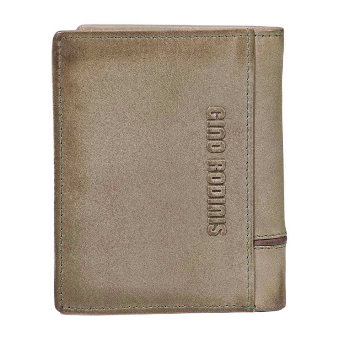 Billetera Gino Rodinis Texas 1.161 Verde/Marrón-4