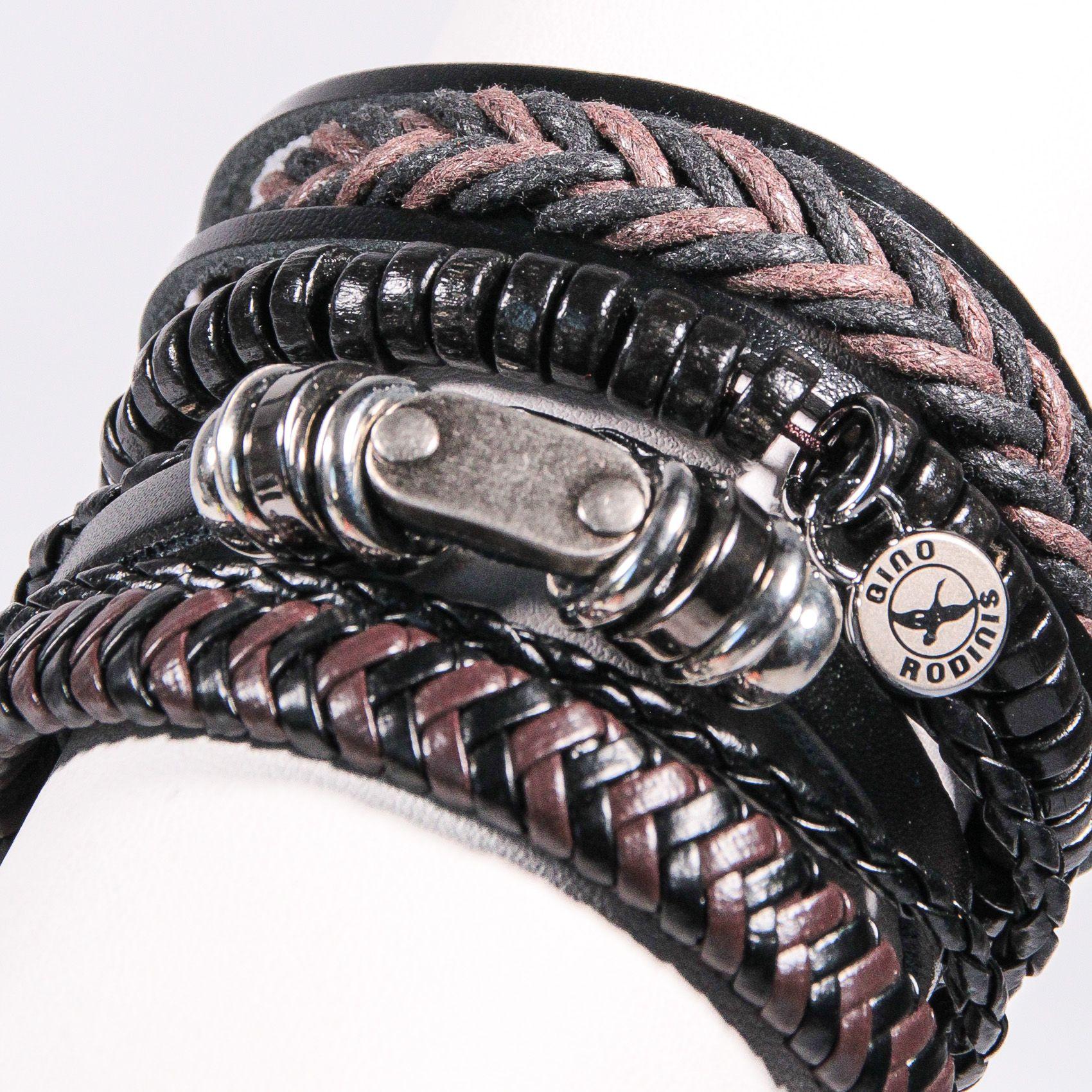 SET BRAZALETE HOMBRE GINO RODINIS  B435-2