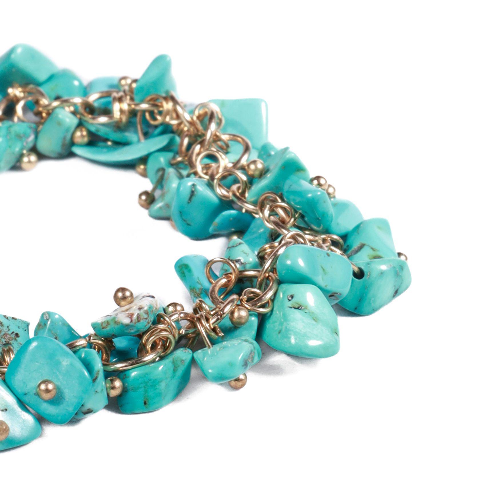 BRAZALETE MUJER GINO RODINIS B511 | Turquesa-2