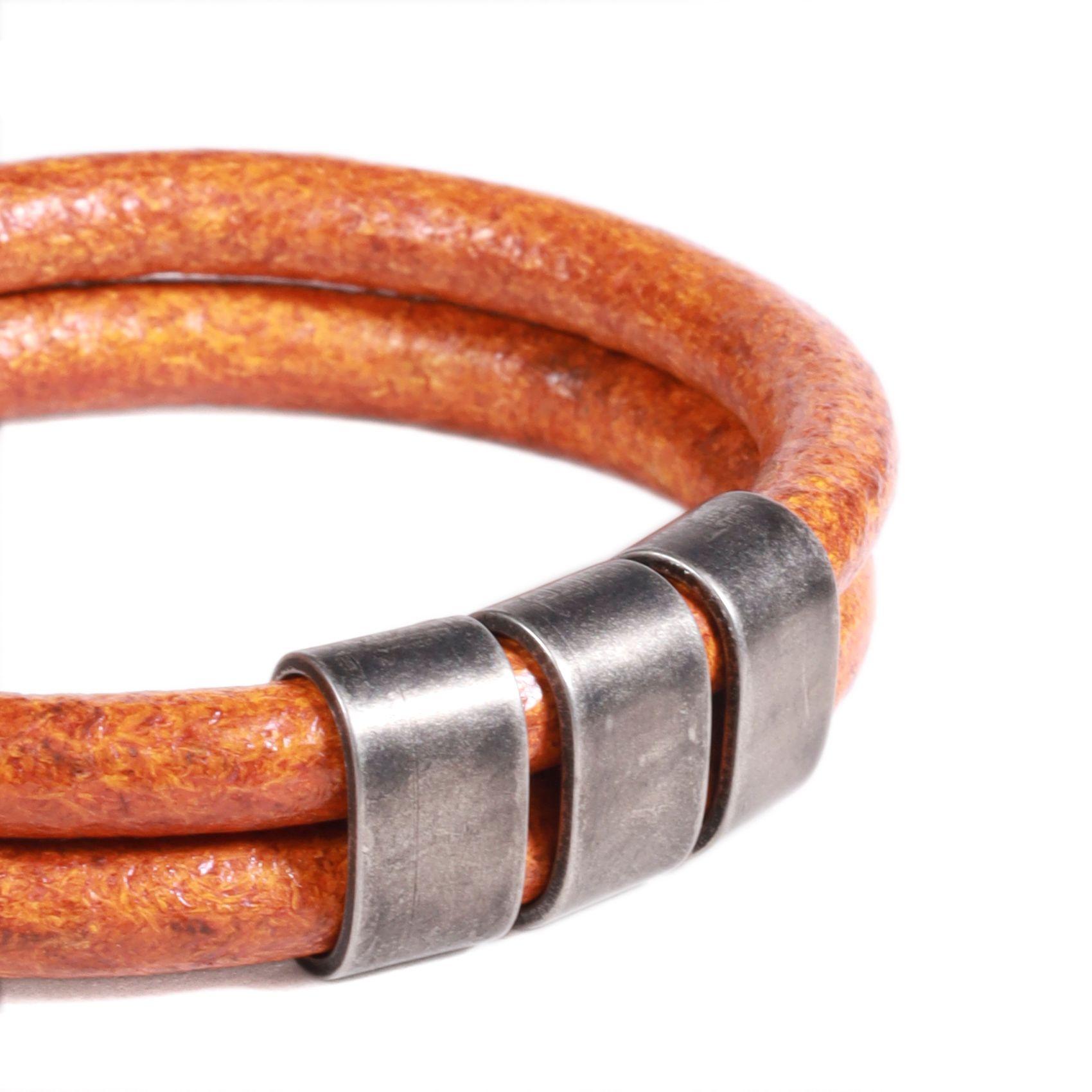 BRAZALETE HOMBRE GINO RODINIS B542 | Camel-2