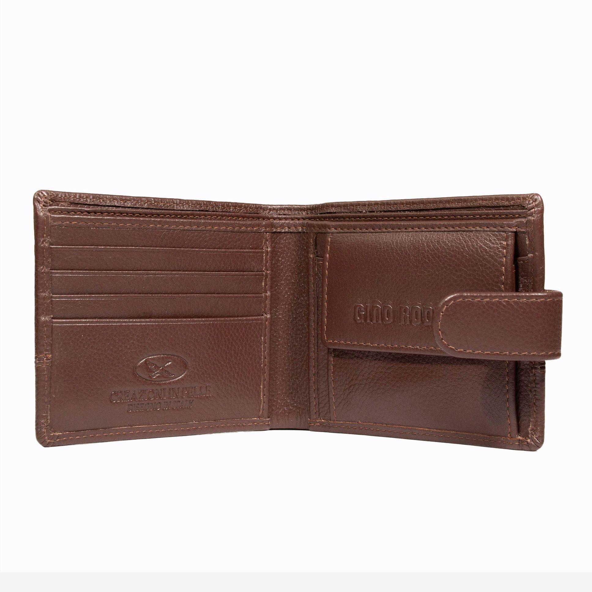 Billetera de hombre Capri 985 Café Gino Rodinis-5