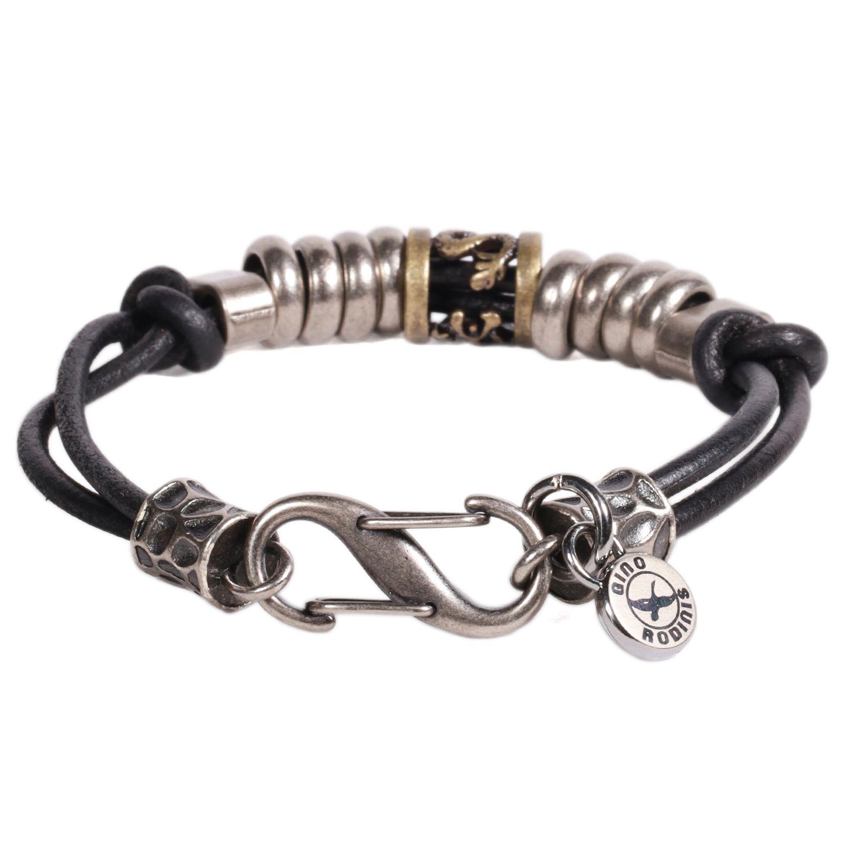 BRAZALETE HOMBRE GINO RODINIS B519 | Negro-1