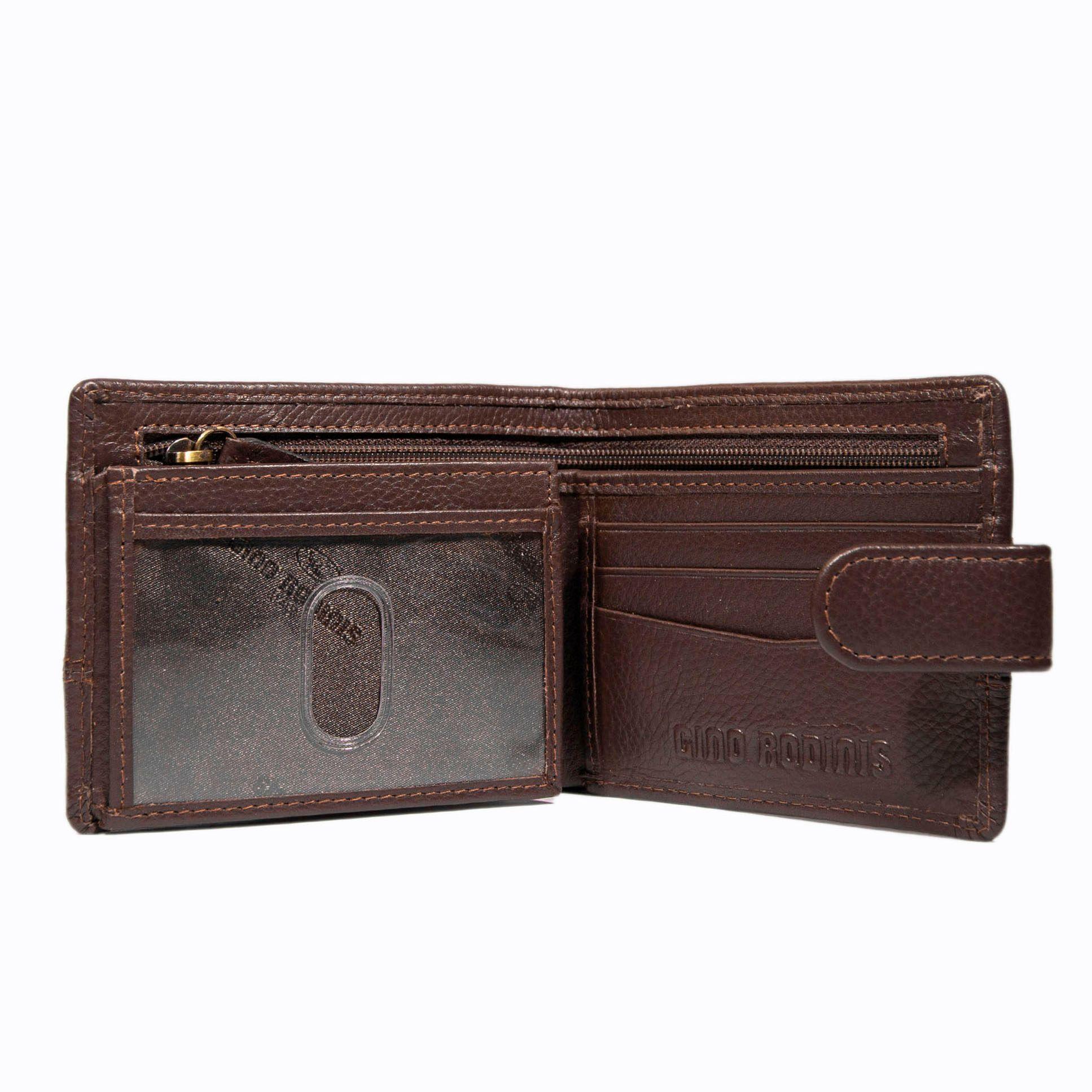 Billetera de hombre Capri 987 Café Gino Rodinis-4