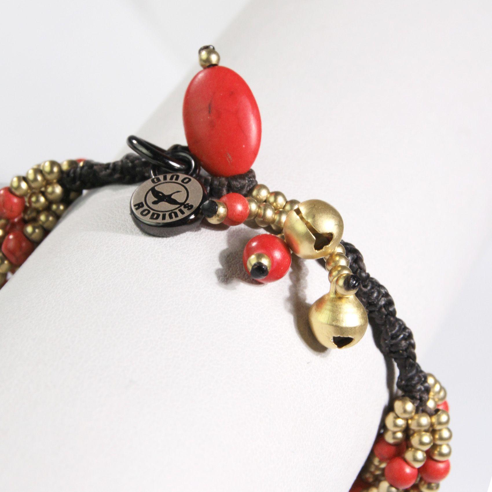 Brazalete Gino Rodinis B405RJ Rojo-2