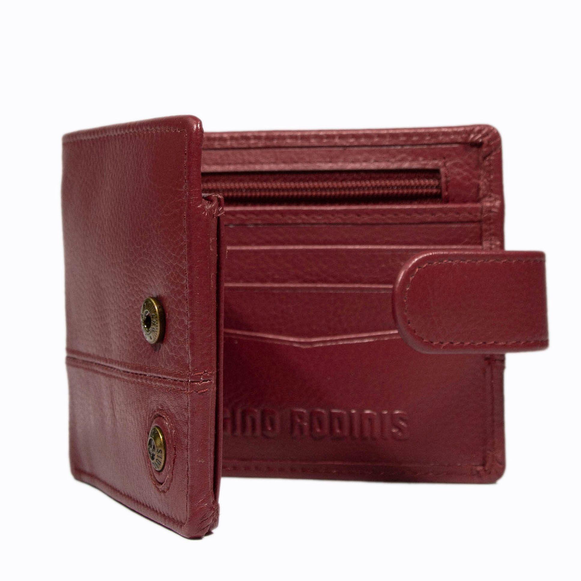 Billetera de hombre Capri 987 Rojo Gino Rodinis-4