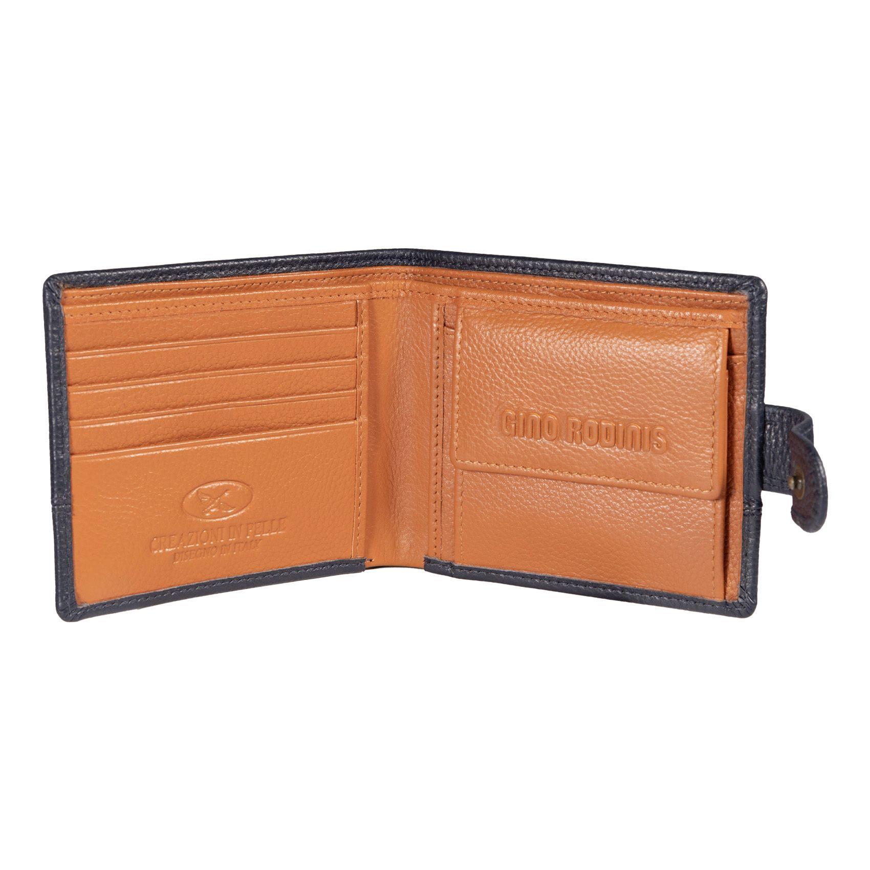 Billetera de hombre Capri 985 Azul Gino Rodinis-2