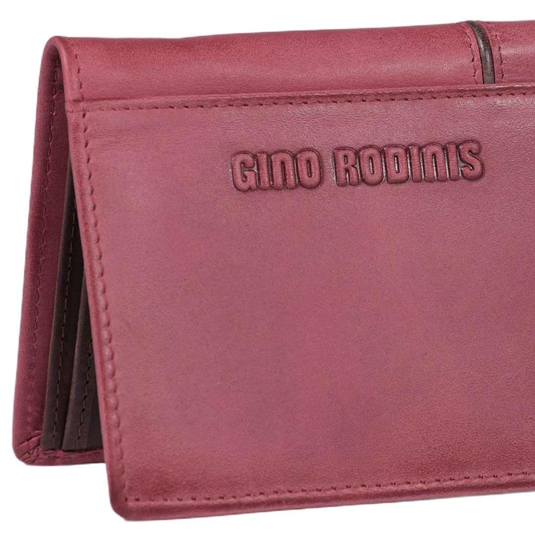 Billetera Gino Rodinis Texas 1.161 Rojo/Marrón-3