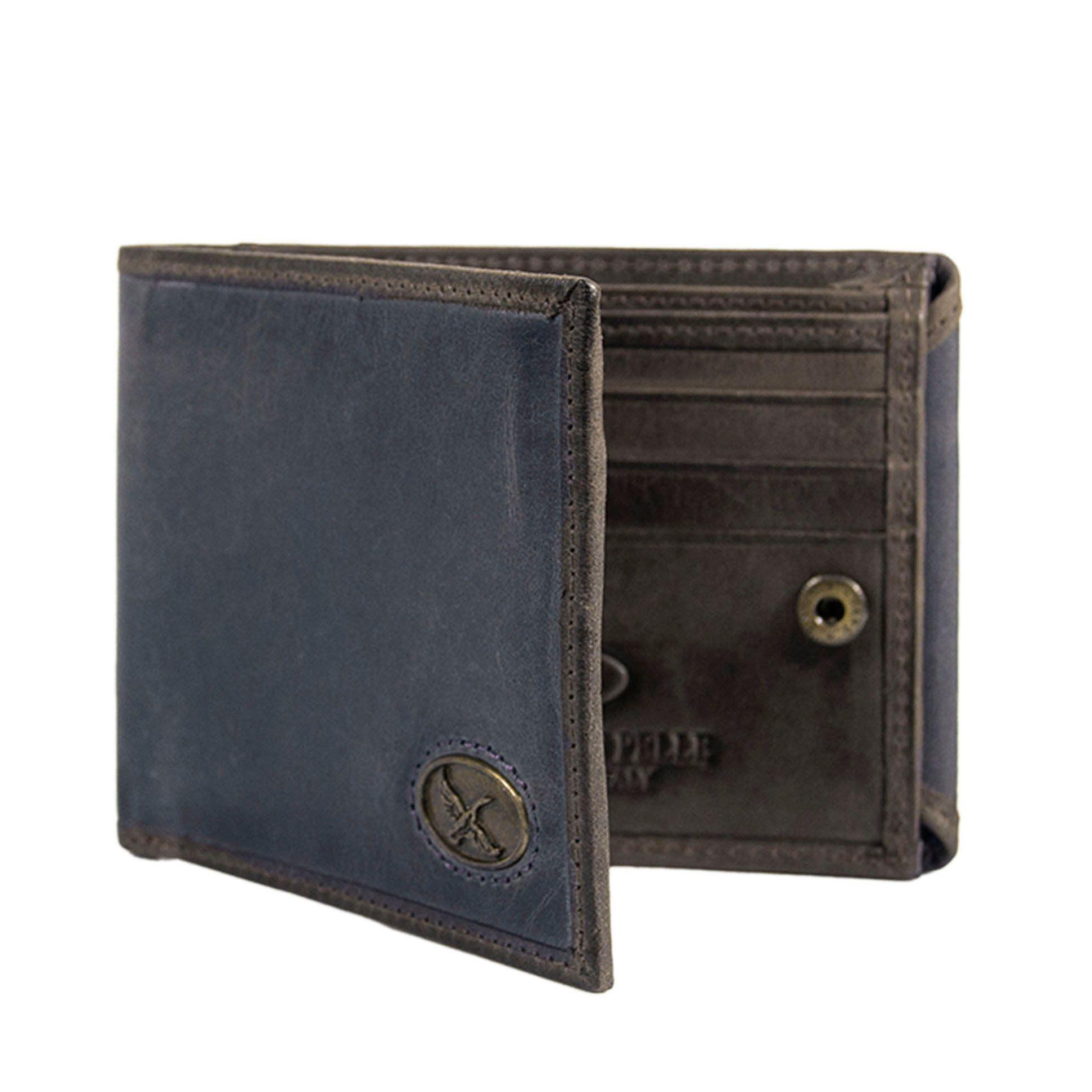 Billetera Gino Rodinis  Massimo 812 Azul Oscuro-1