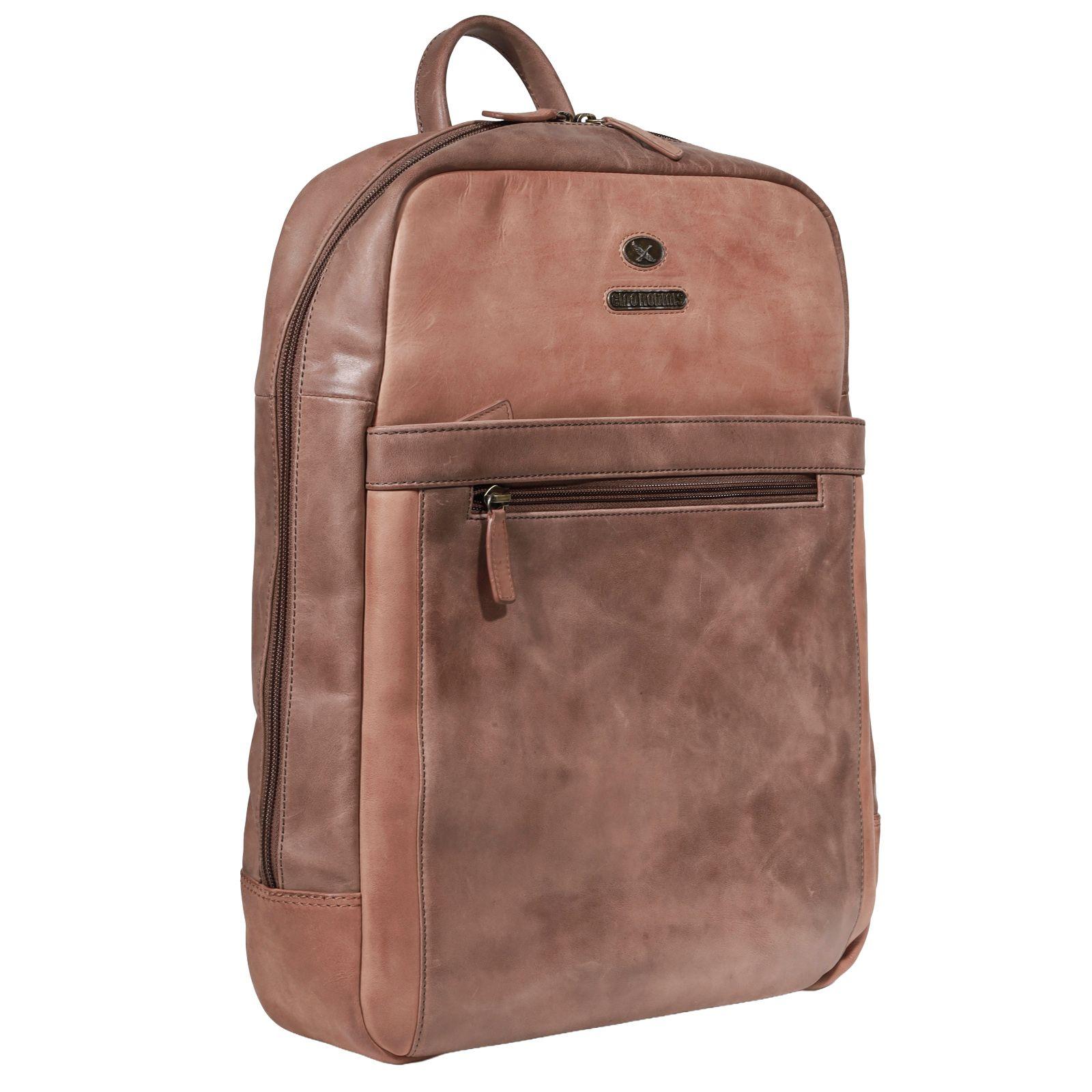 MOCHILA HOMBRE  GINO RODINIS  2118 CAMEL-1
