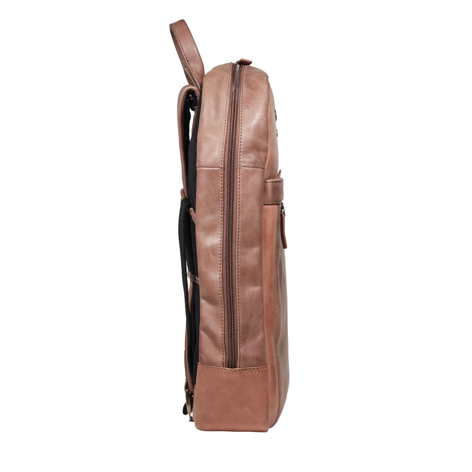 MOCHILA HOMBRE  GINO RODINIS  2118 CAMEL-2