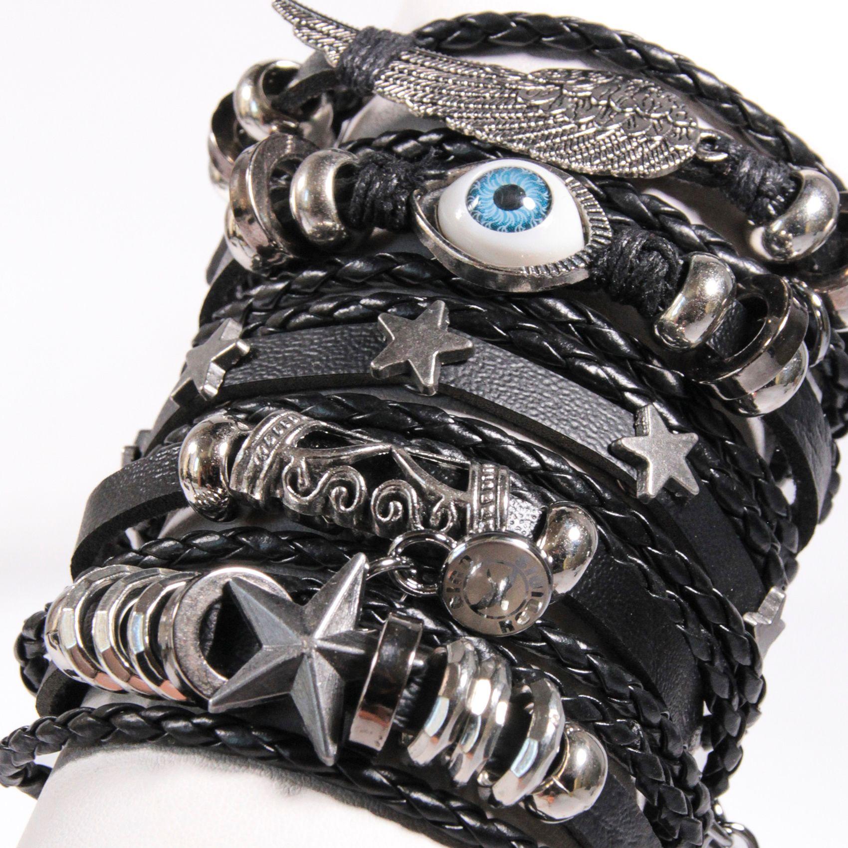 SET BRAZALETE HOMBRE GINO RODINIS  B449-2