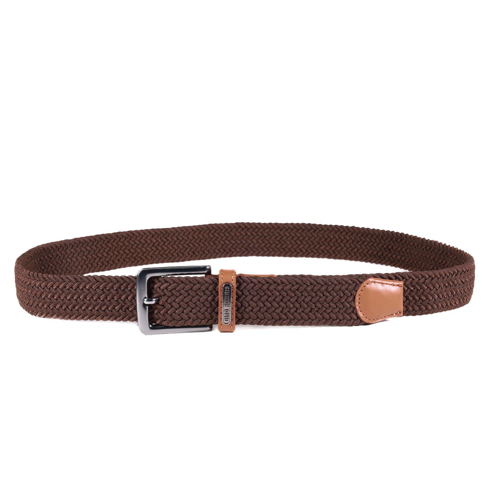 CINTURÓN ELASTICADO GINO RODINIS HOMBRE 2510 MARRON L-XL-2