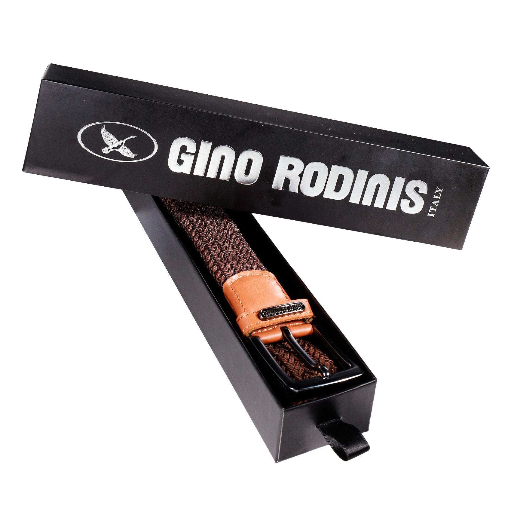 CINTURÓN ELASTICADO GINO RODINIS HOMBRE 2510 MARRON L-XL-4