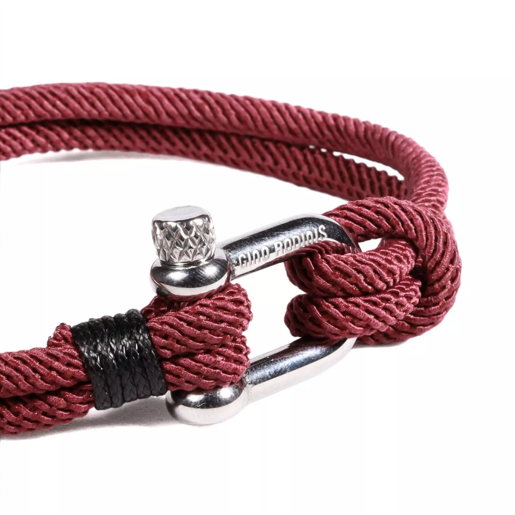 BRAZALETE HOMBRE GINO RODINIS B540 | Burdeos-2
