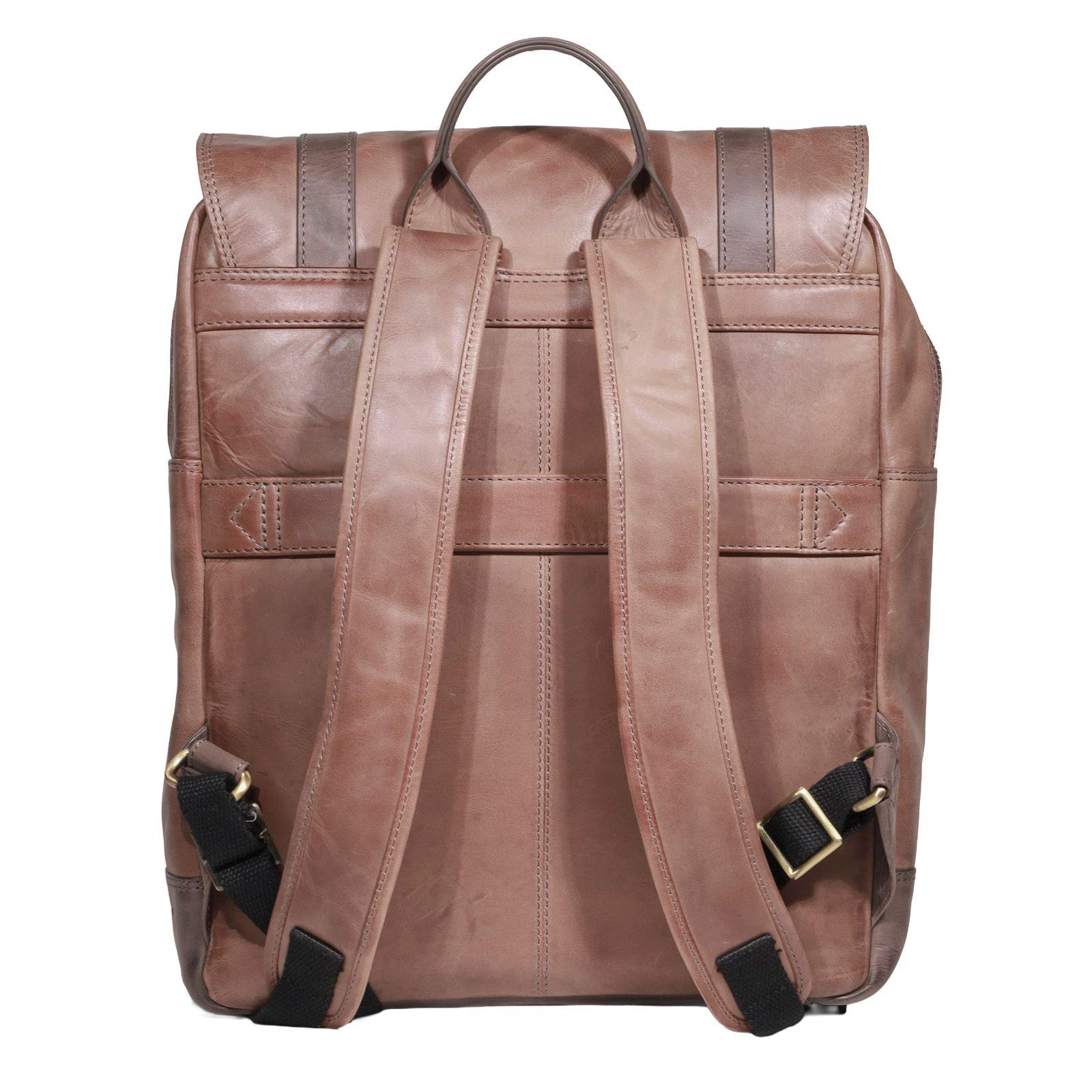 MOCHILA HOMBRE  GINO RODINIS  2114 CAMEL-3