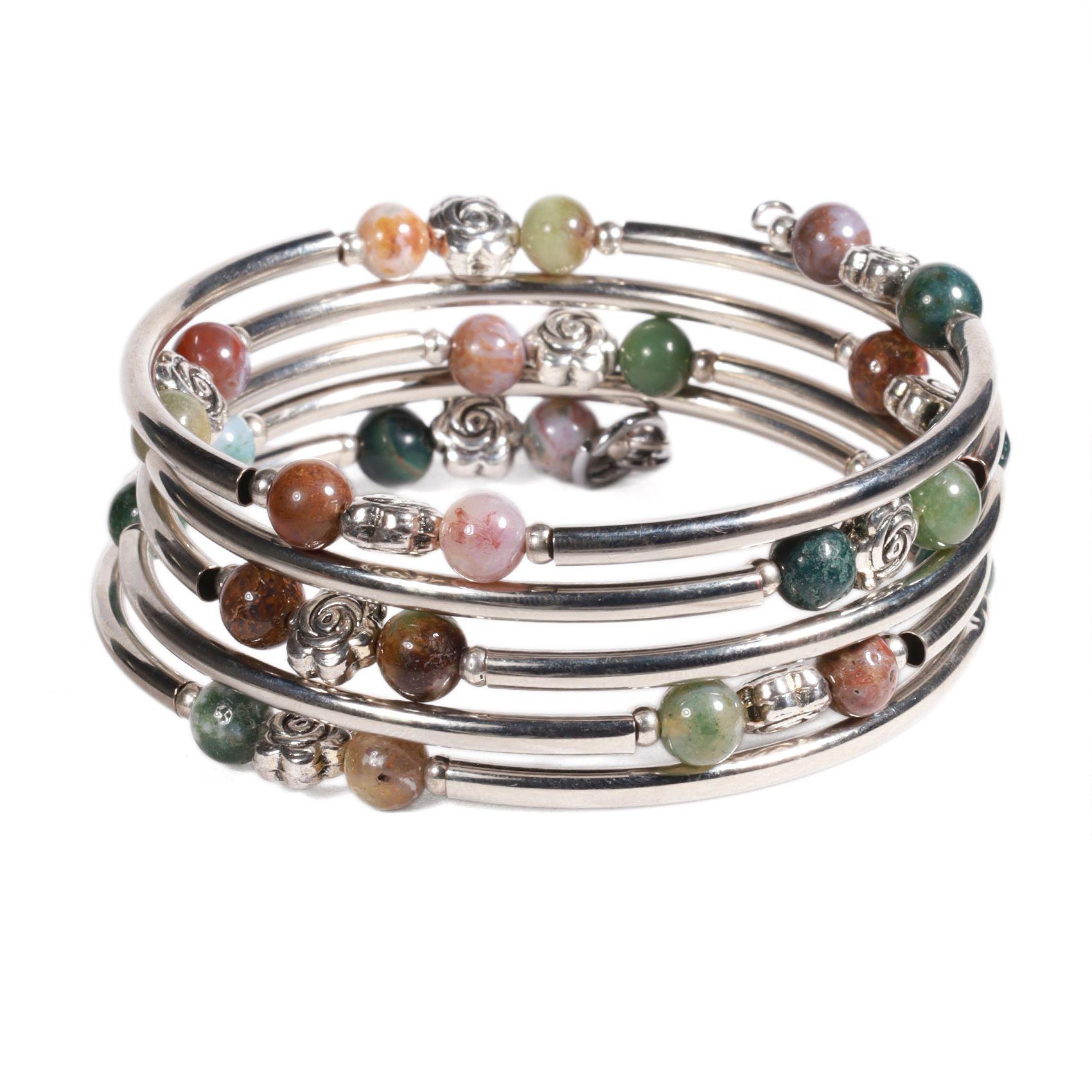 BRAZALETE MUJER GINO RODINIS B516 | Verde Jade-0