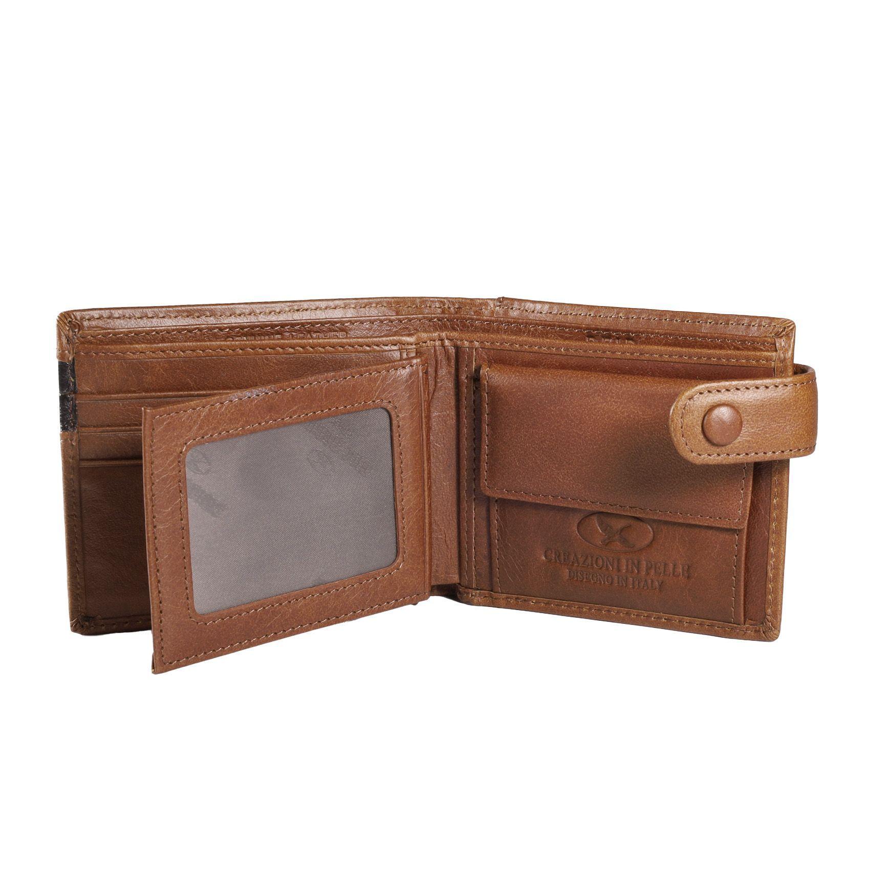 Billetera Gino Rodinis  Paolo 676 Café/Marrón Hombre-3