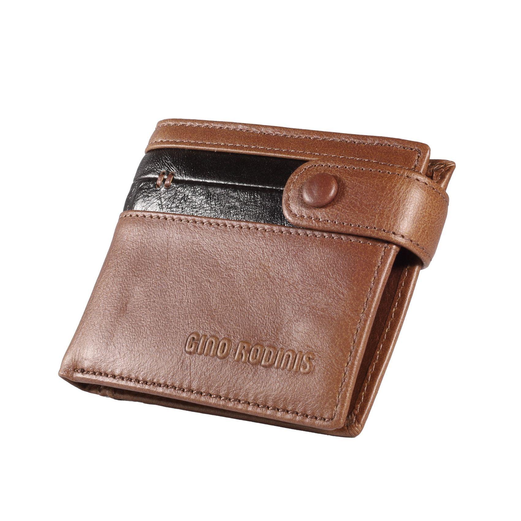 Billetera Gino Rodinis  Paolo 676 Café/Marrón Hombre-4