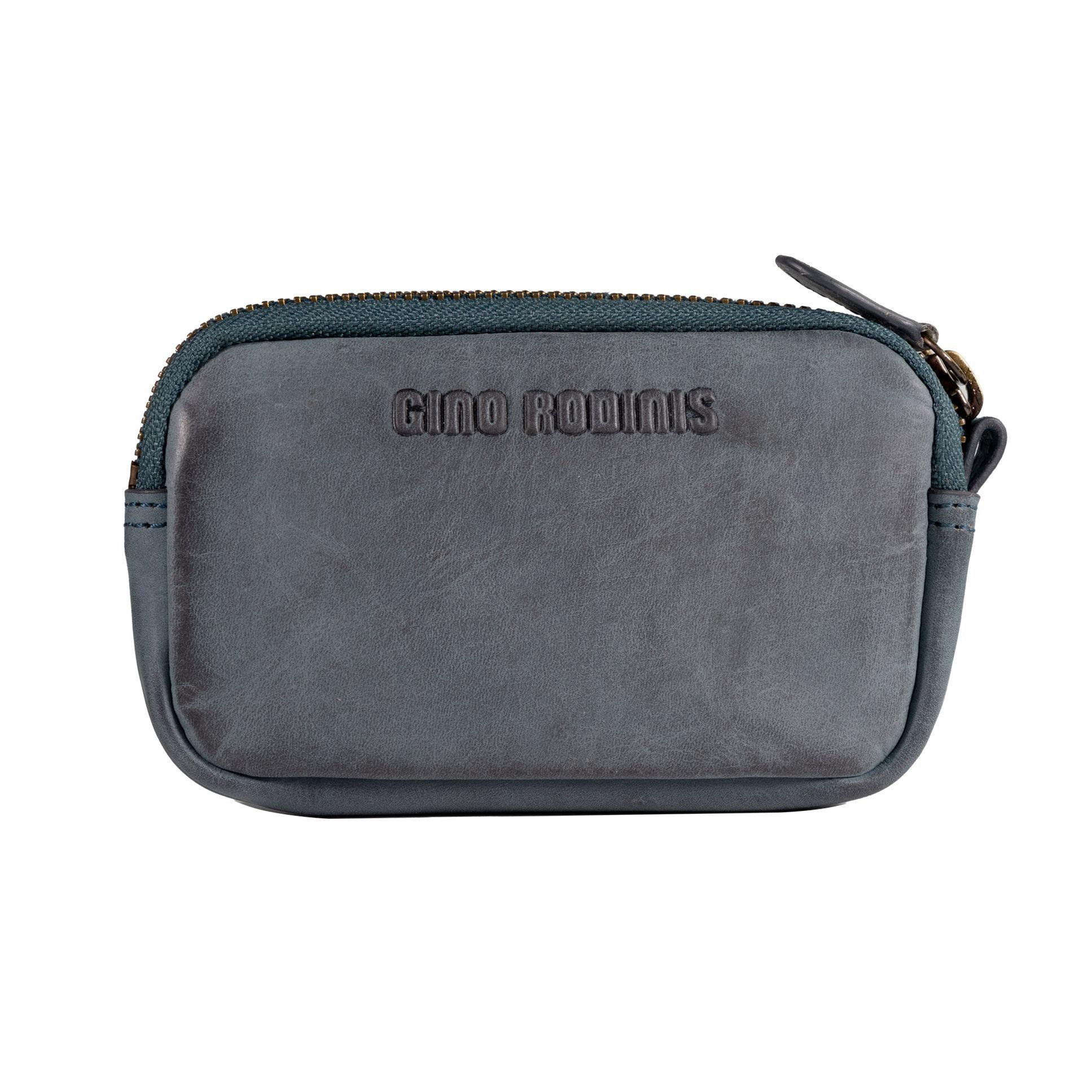 Monedero Gino Rodinis Texas 1.162 Azul Oscuro/Marrón-4