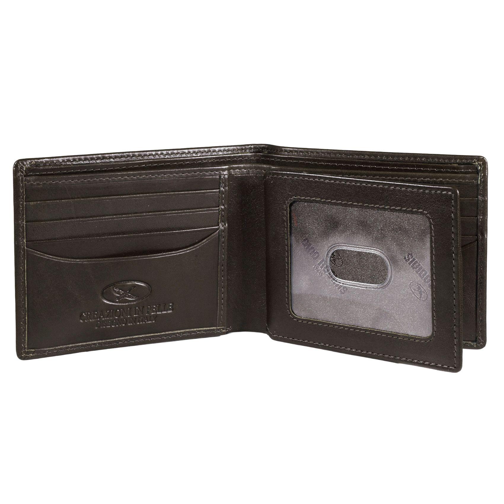 Billetera de cuero Hombre Bolonia 1171 | Azul-2