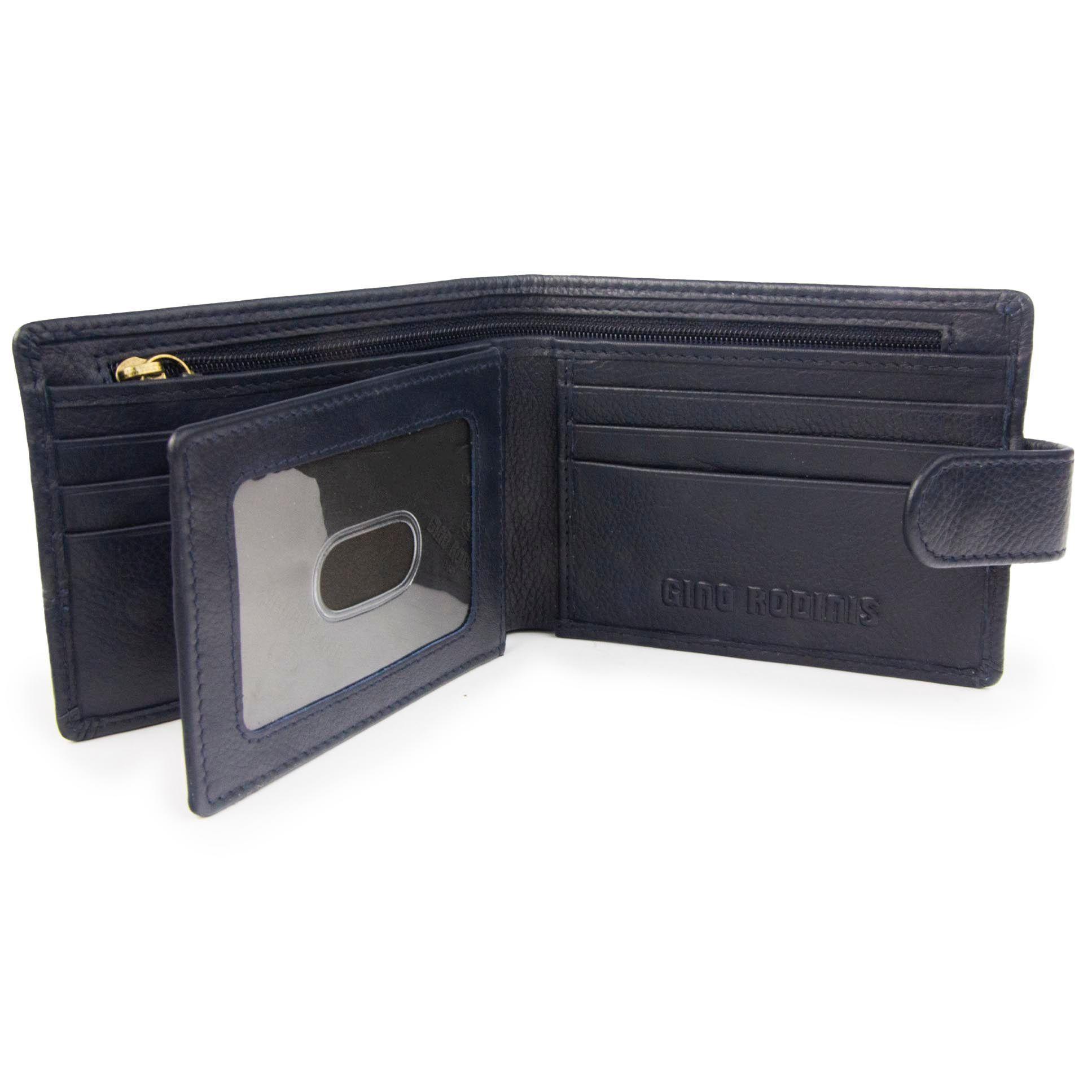 Billetera de hombre Capri 988 Azul Gino Rodinis-3