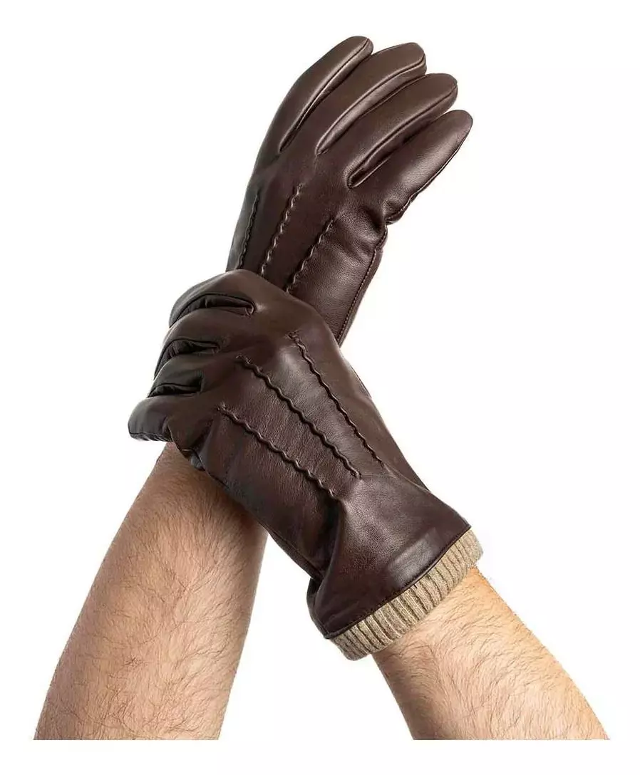Guante de Cuero Hombre Gino Rodinis G233-2