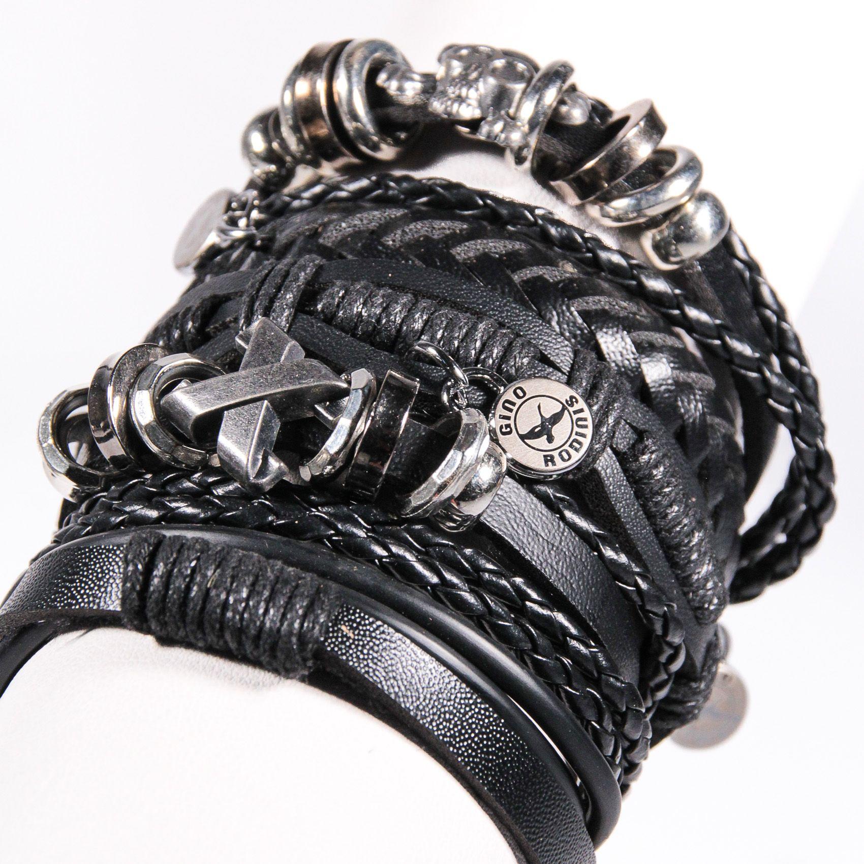 SET BRAZALETE HOMBRE GINO RODINIS  B425-2
