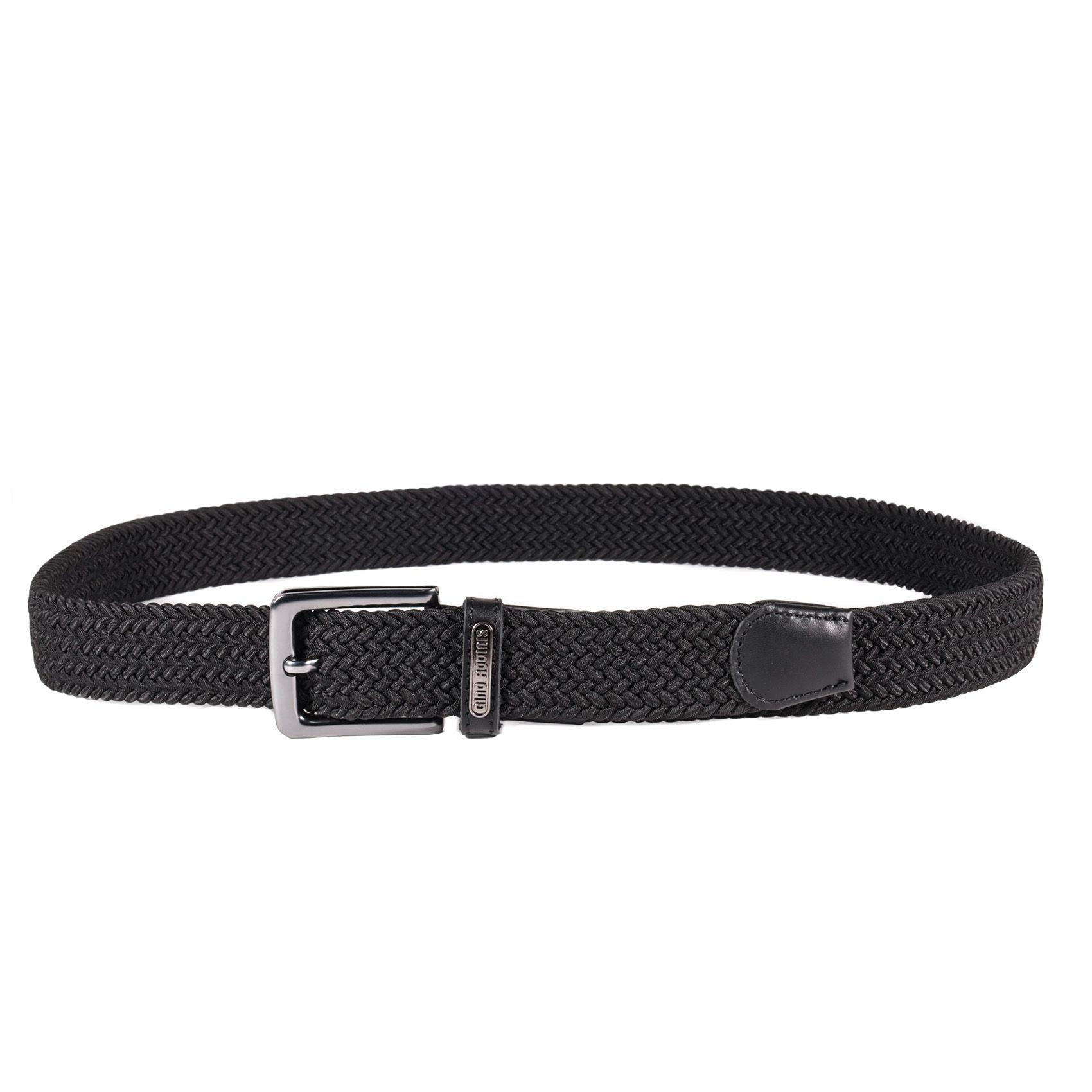 CINTURÓN ELASTICADO GINO RODINIS HOMBRE 2508 NEGRO S-M-2
