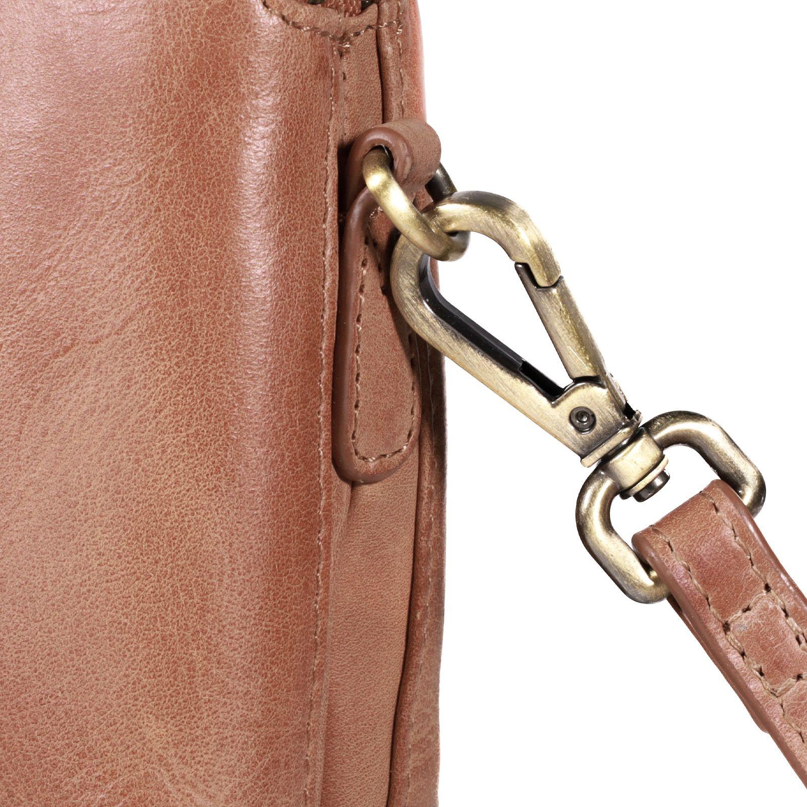 CARTERA MUJER  GINO RODINIS  2098 CAMEL-3