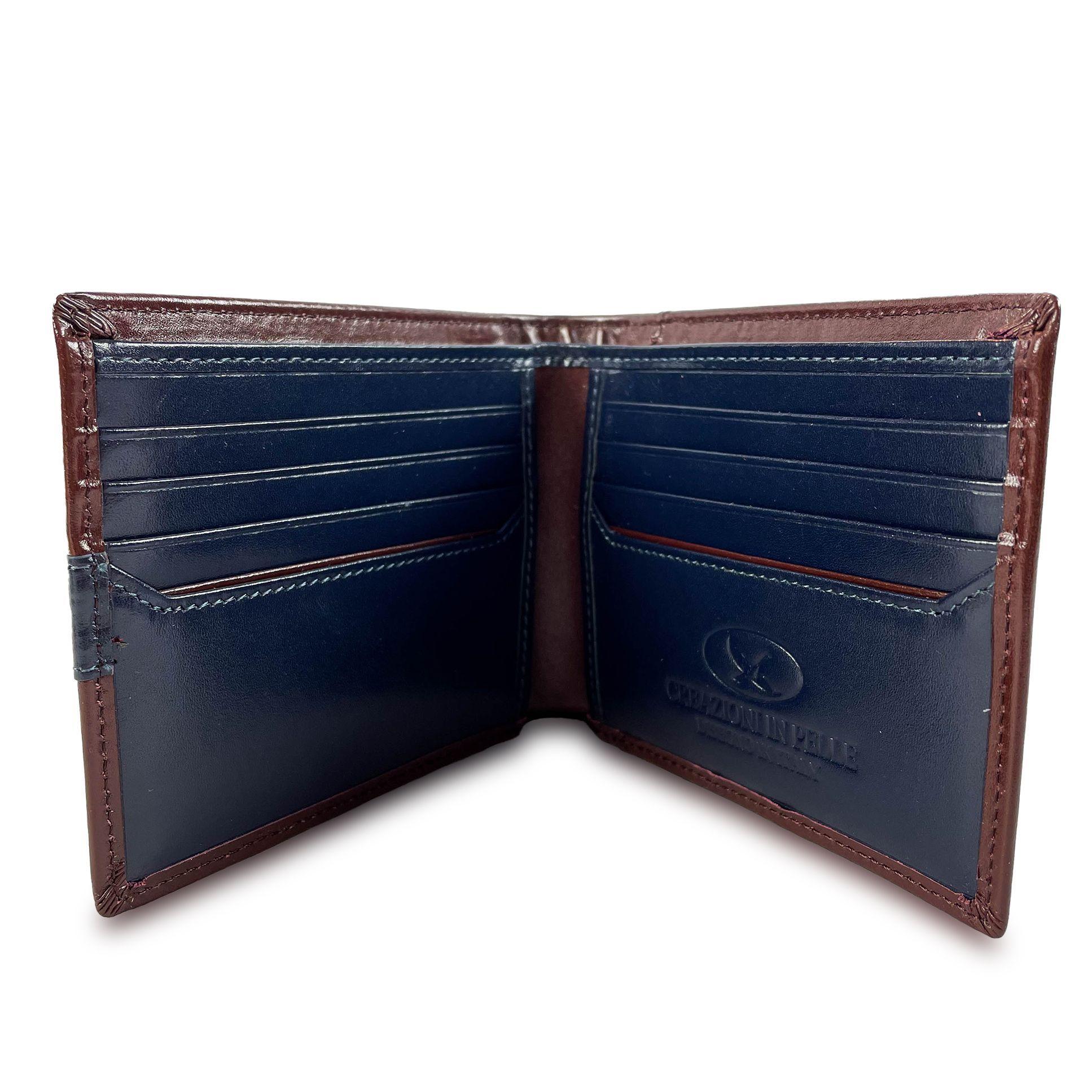 Billetera Invictus 575 Marrón/Azul-2
