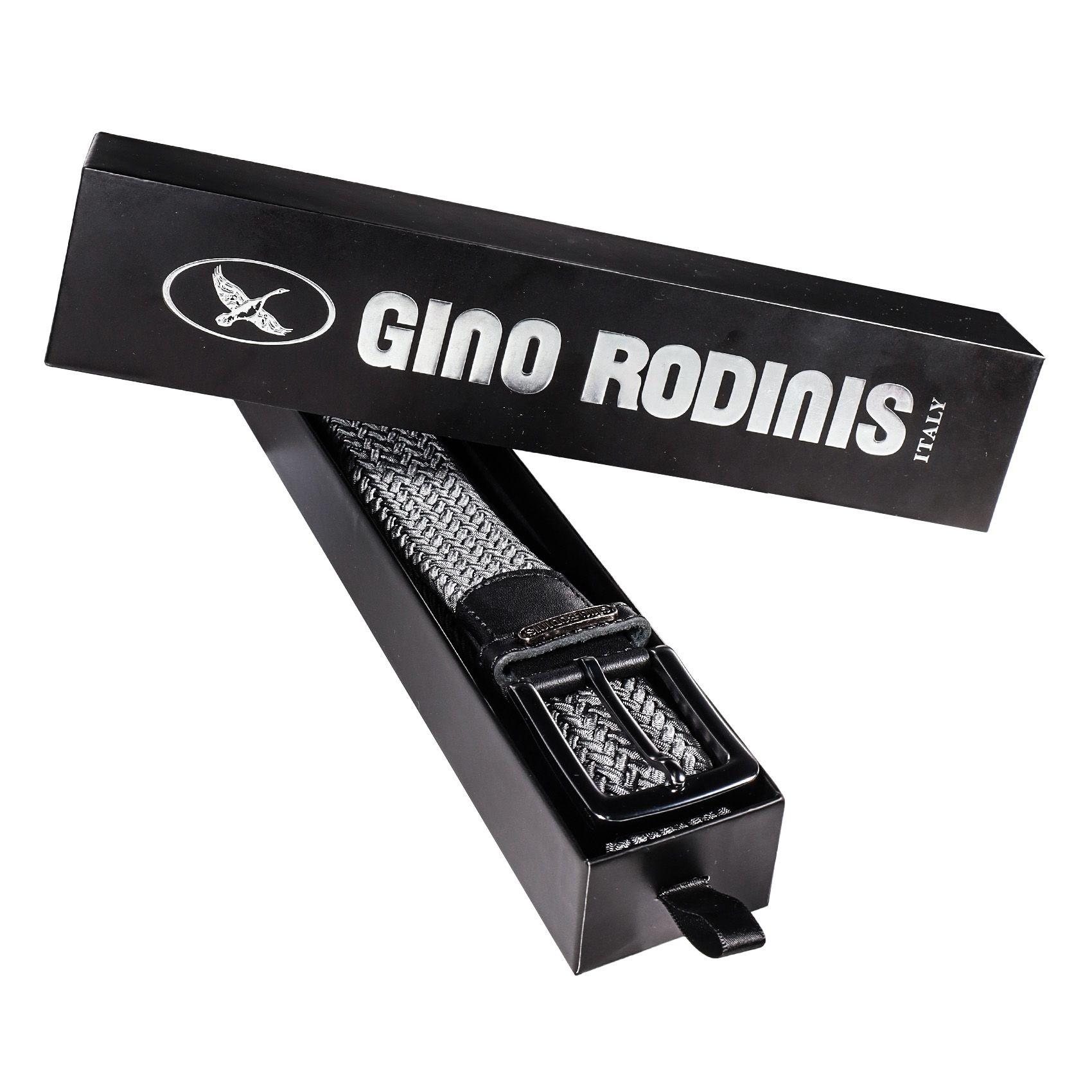 CINTURÓN ELASTICADO GINO RODINIS HOMBRE 2511 GRAFITO S-M-4
