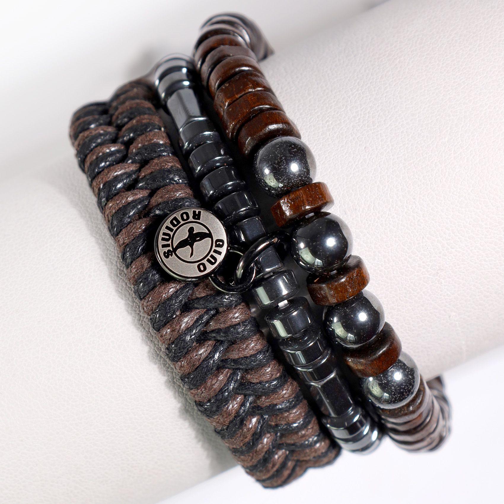 Brazalete Gino Rodinis B411CF Café-0