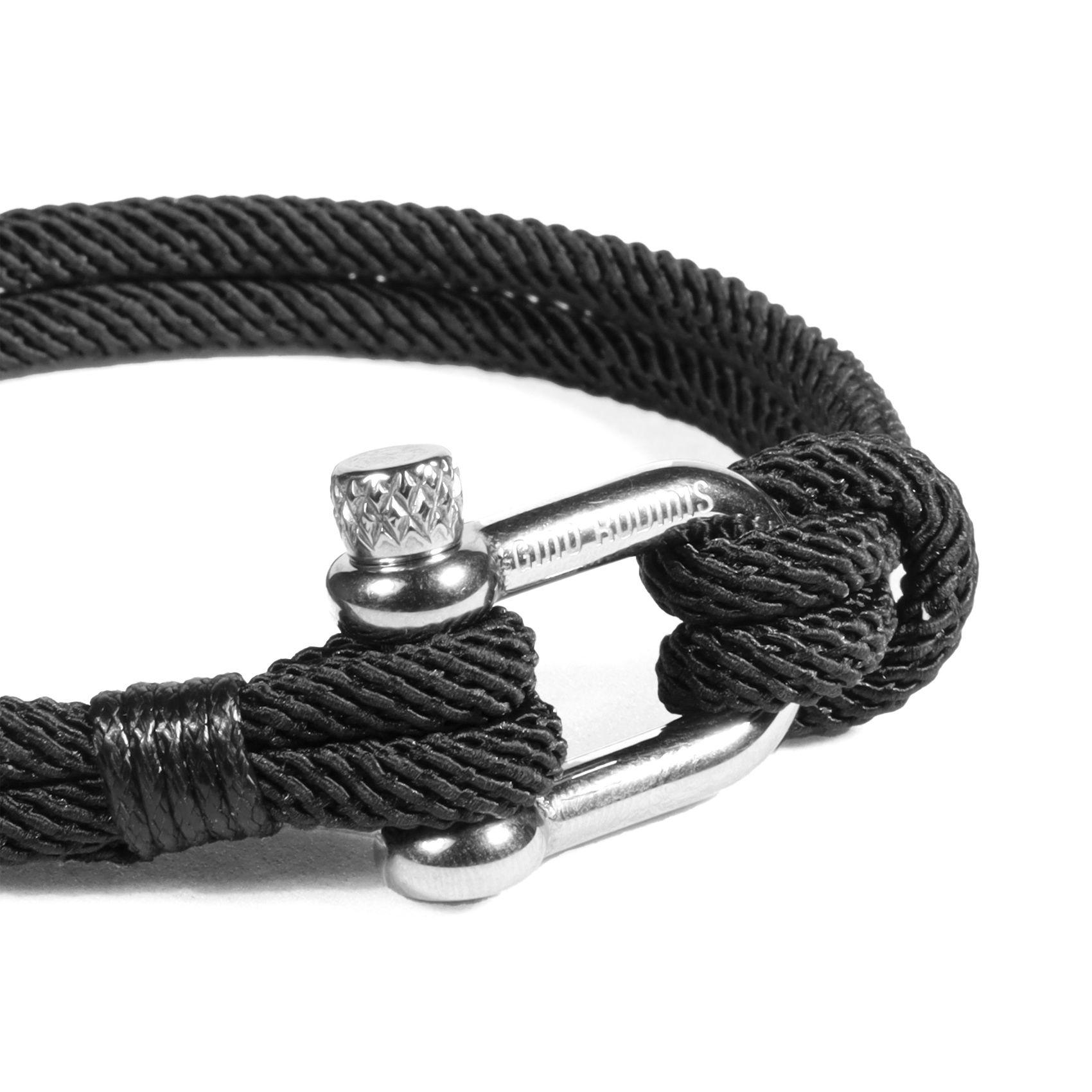 BRAZALETE HOMBRE GINO RODINIS B540 | Negro-2