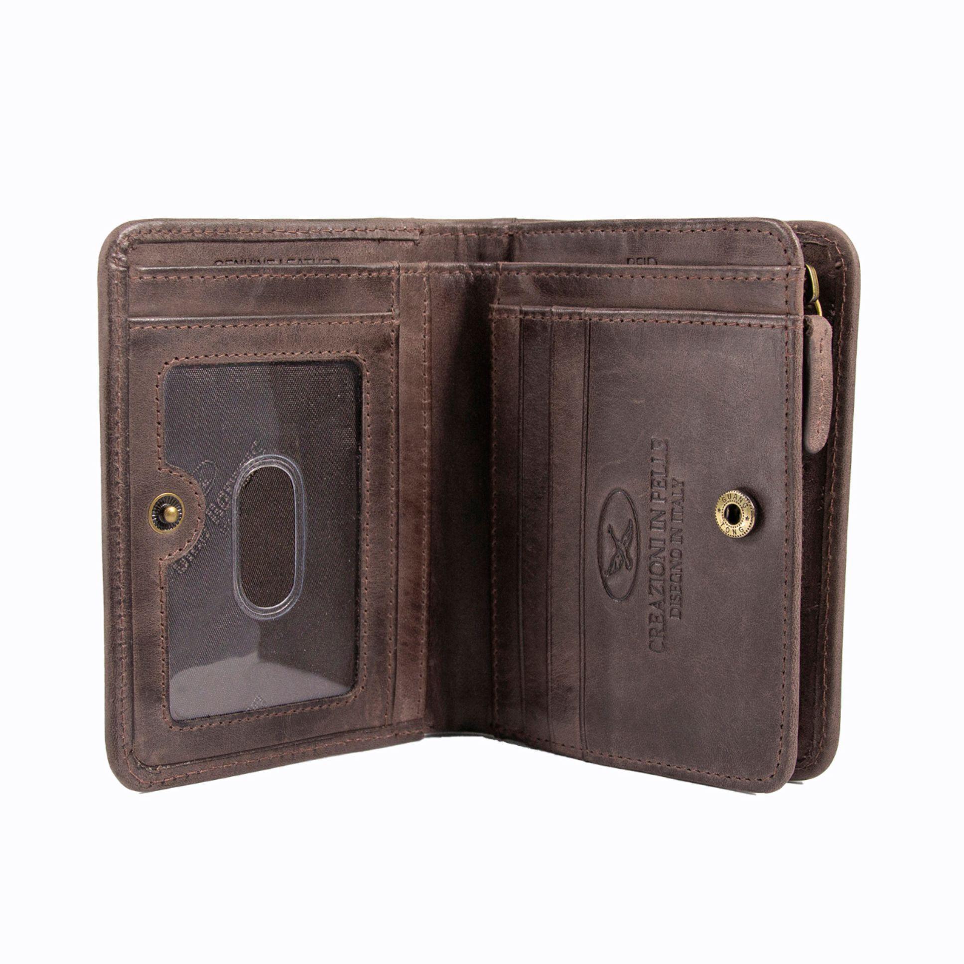 Billetera Gino Rodinis  Massimo 810 Verde Olivo-2