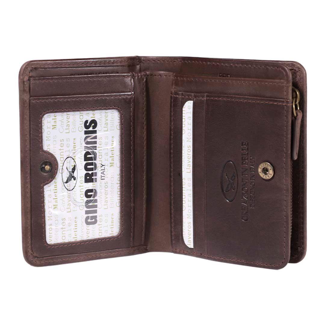 Billetera Gino Rodinis  Massimo 810 Verde Olivo-2