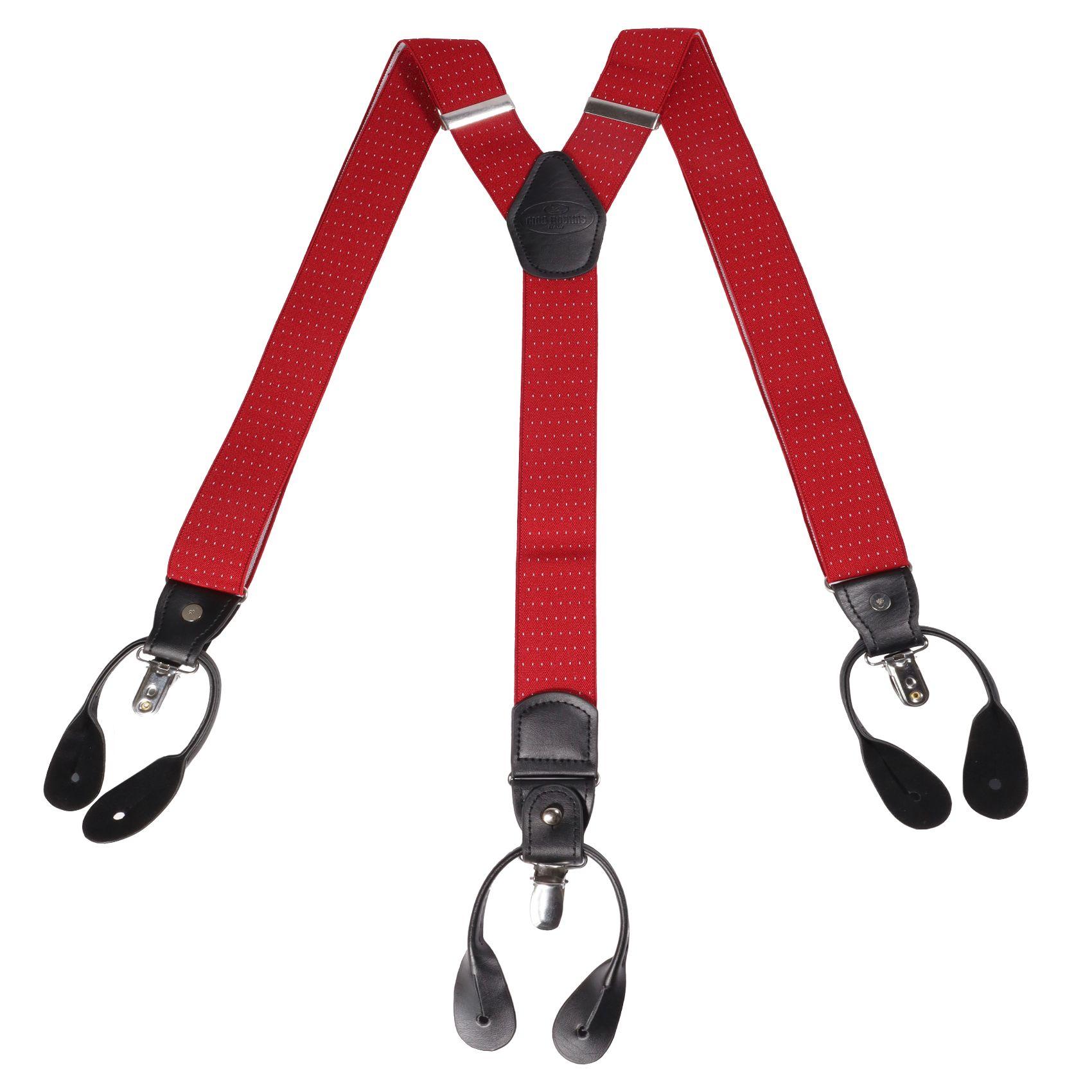 Suspensor Gino Rodinis Rojo Italiano SP016-2