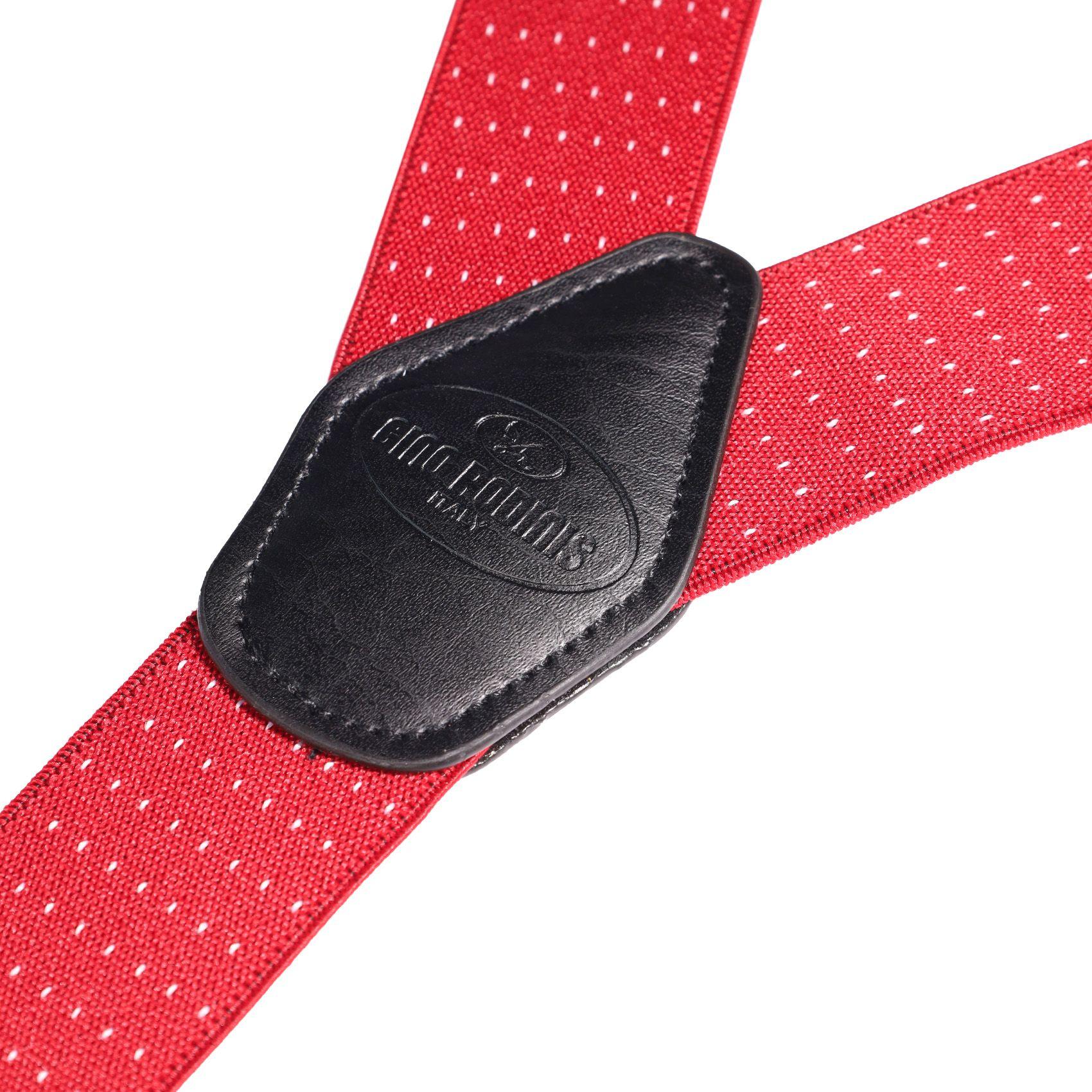 Suspensor Gino Rodinis Rojo Italiano SP016-3