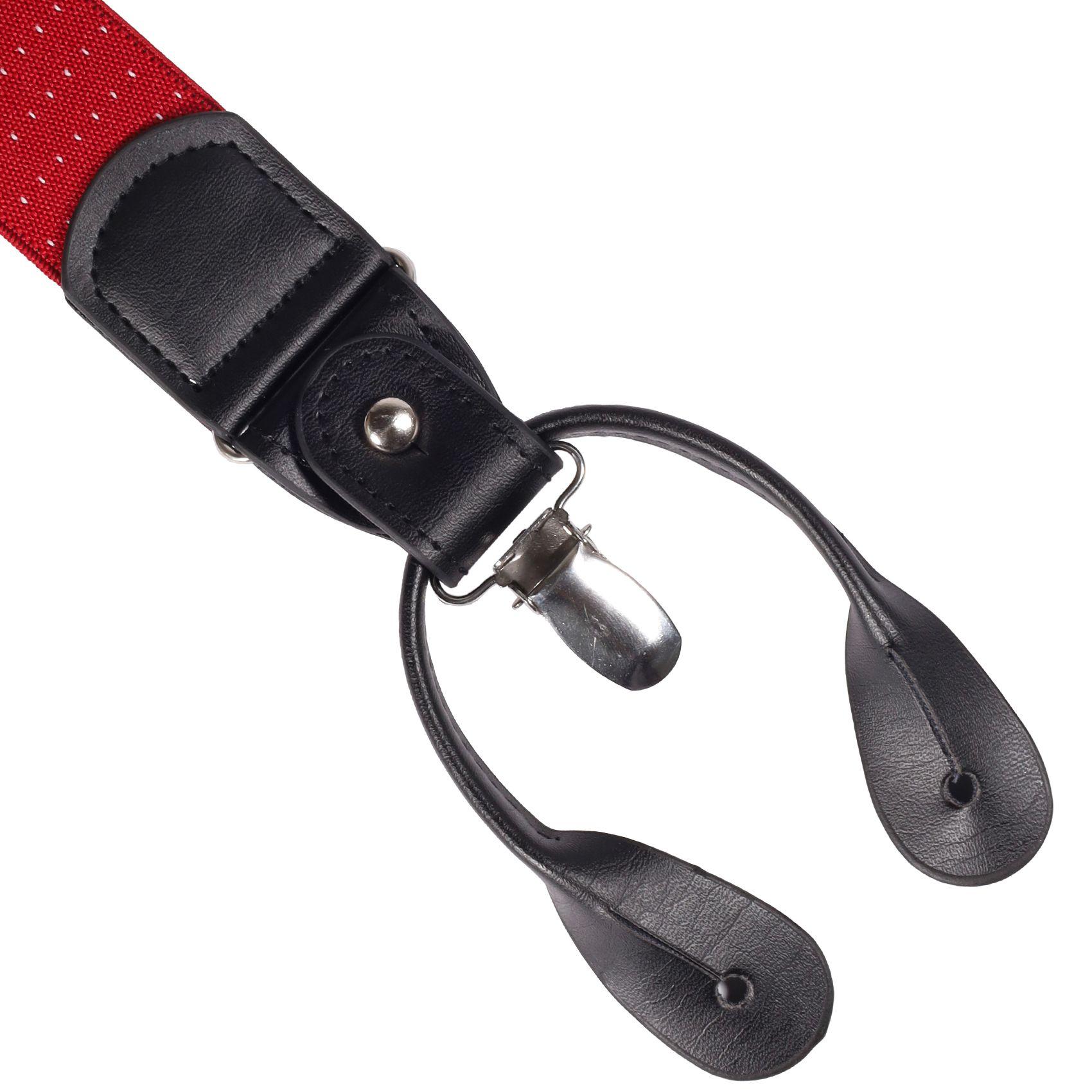 Suspensor Gino Rodinis Rojo Italiano SP016-4