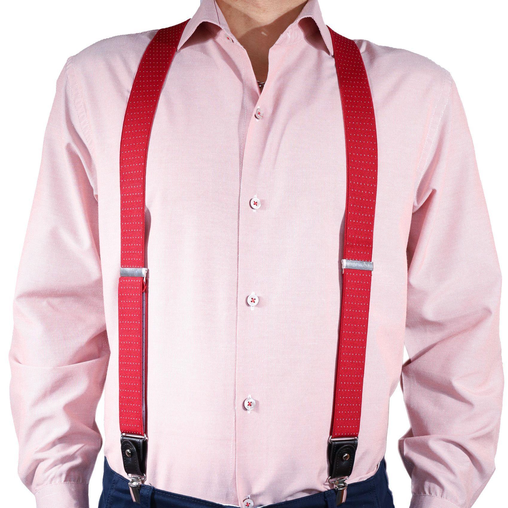 Suspensor Gino Rodinis Rojo Italiano SP016-5
