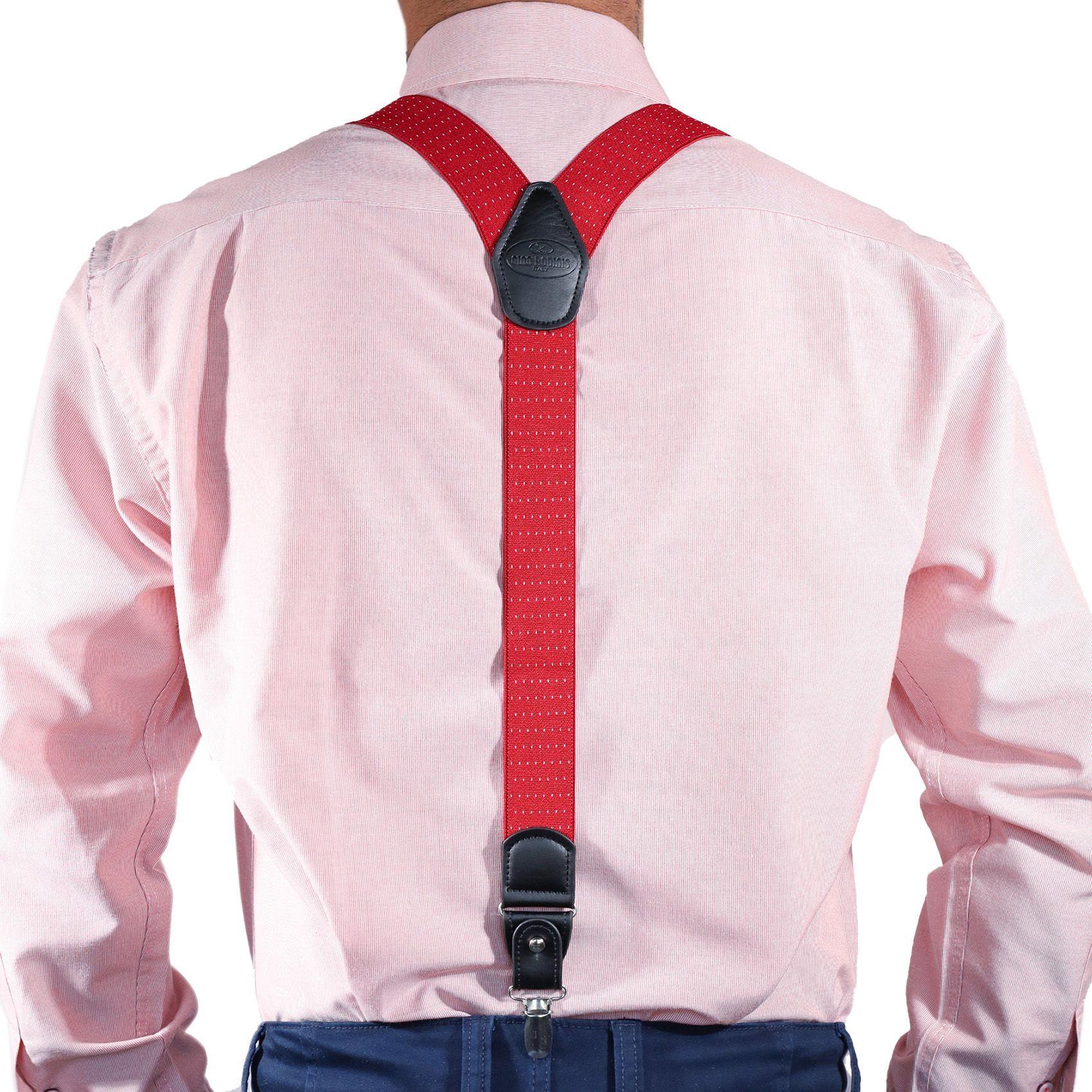 Suspensor Gino Rodinis Rojo Italiano SP016-6
